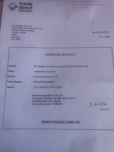 Countryside Pest Control Surrey &amp; Sussex photo 1