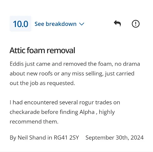 Alpha Exterior Cleaning ( Spray Foam Removal Specialists ) photo 1