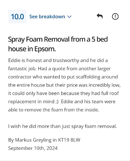 Alpha Exterior Cleaning ( Spray Foam Removal Specialists ) photo 4