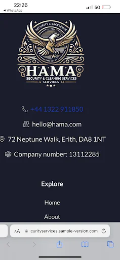 H A M A Security & Cleaning Services Ltd