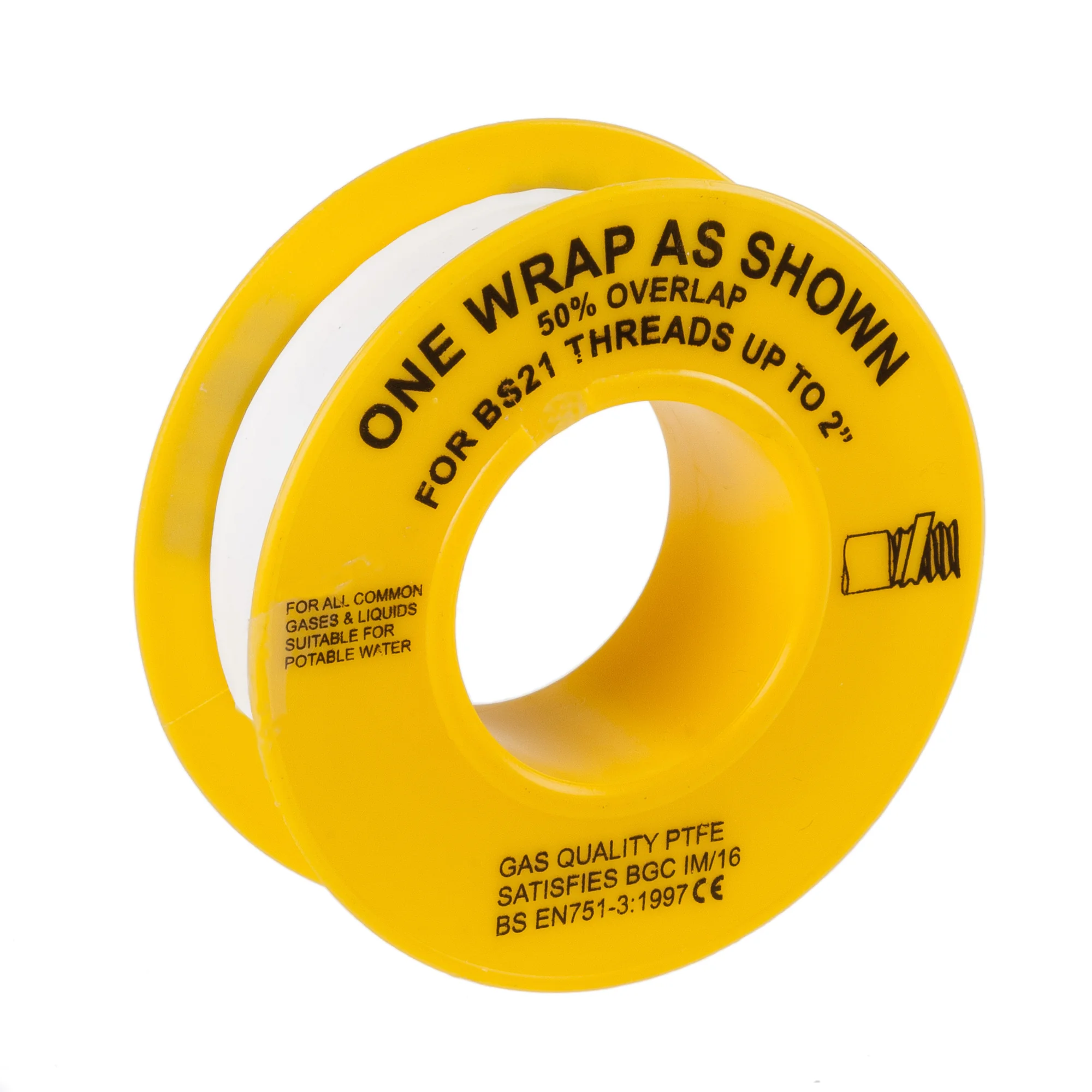 PTFE Tape For Gas 12mm x 5m