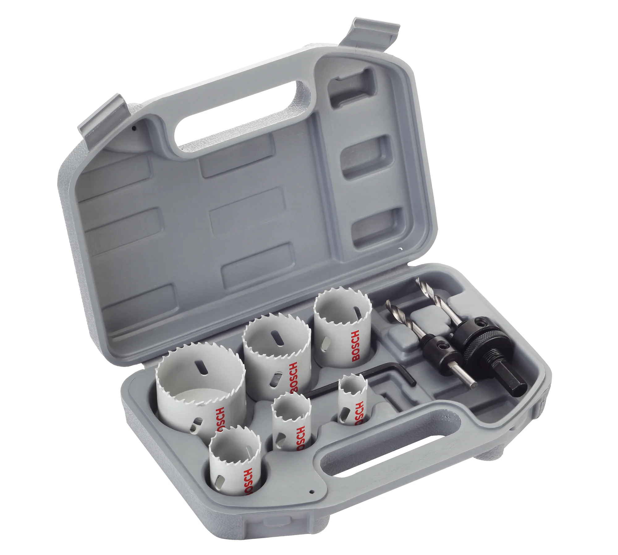Bosch 9-Piece HSS Bi-Metal Holesaw Set For Electrician