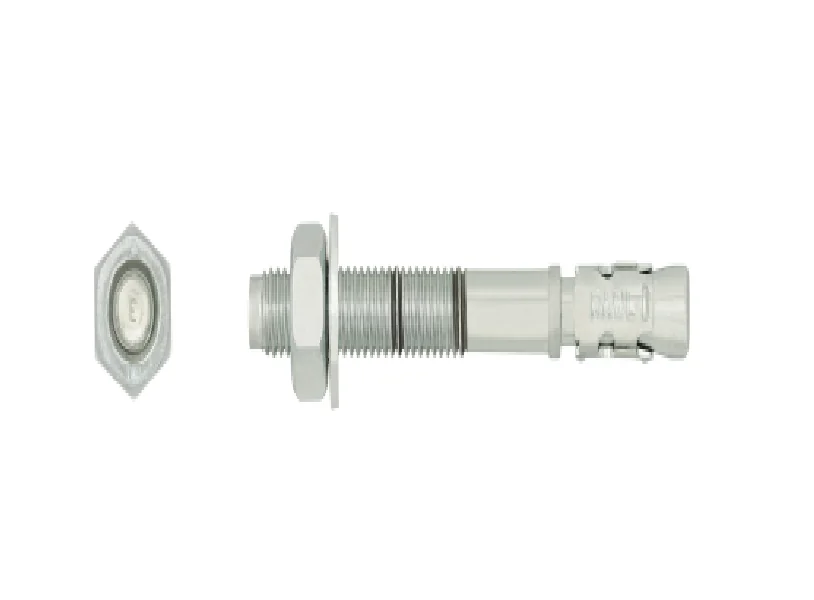 Rawlplug 12mm x 100mm XPT Throughbolt Zinc Plated Qty 4