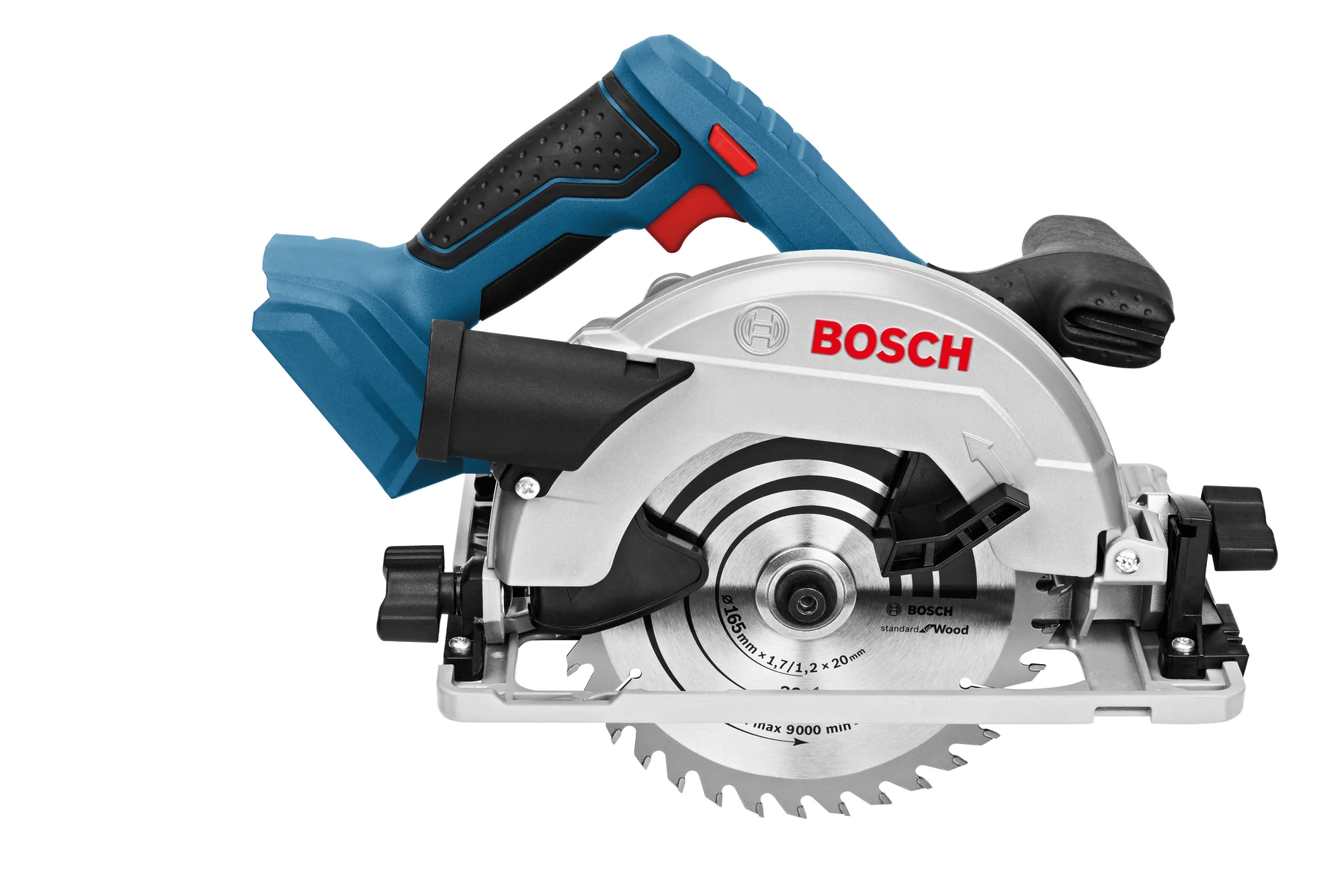 Bosch GKS 18V-57G 18V Circular Saw with mitre cut capabilities In a L-BOXX