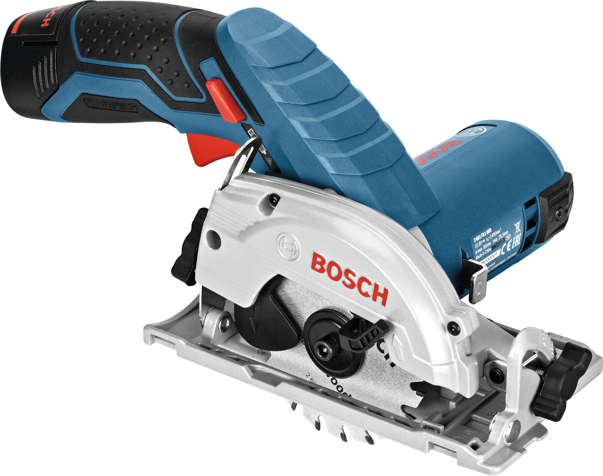 Bosch GKS 12V-26 85mm Circular Saw with 2 x 2.0 AH Batteries