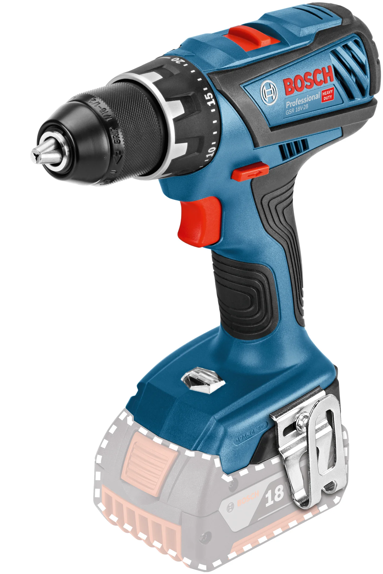 Bosch GSR 18 V-28 18V Drill Driver Body Only