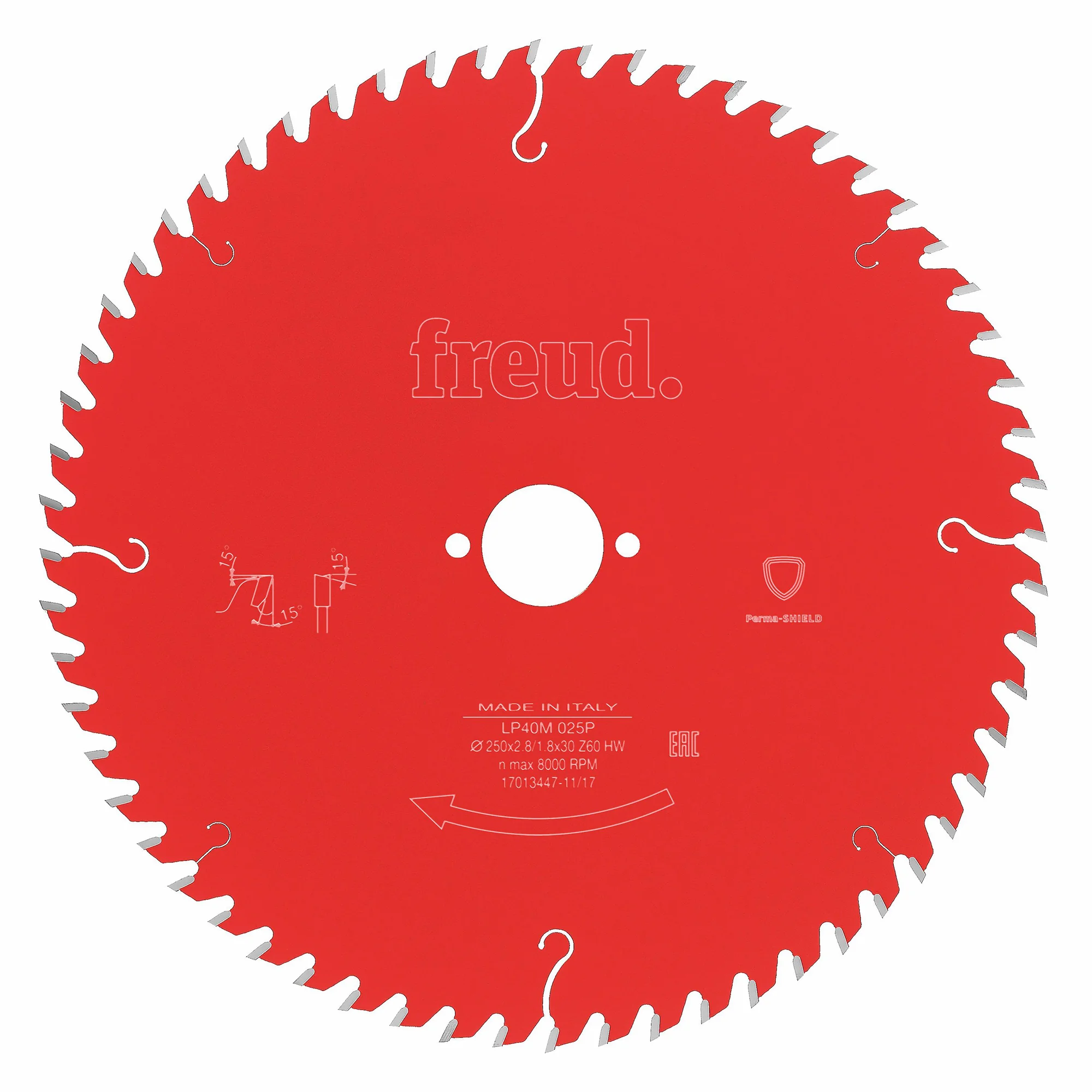 Bosch Freud Circular Saw Blade 250 x 30 x 60T Crss LP40m025