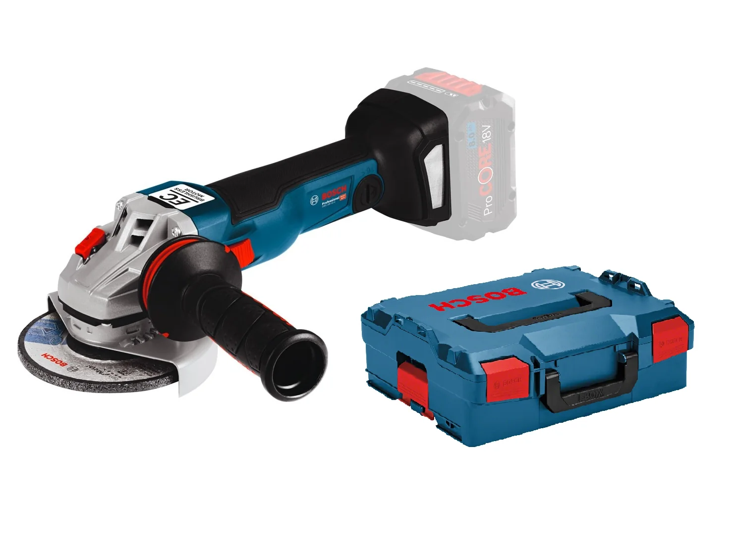 Bosch Gws 18 V-10 Sc 125mm Angle Grinder