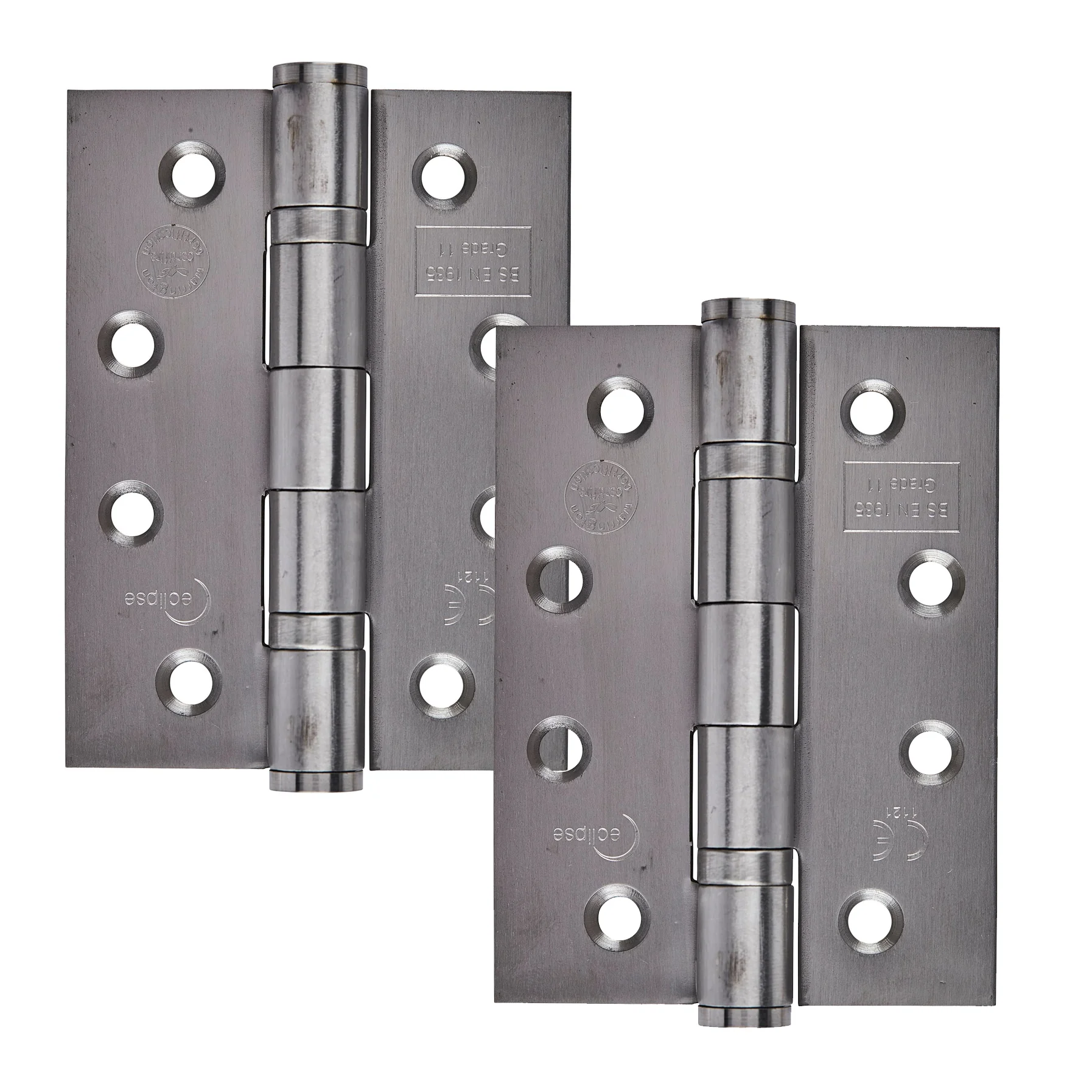 Eclipse Grade 11 Hinge Ball Bearing Satin Stainless Steel 4 Inch