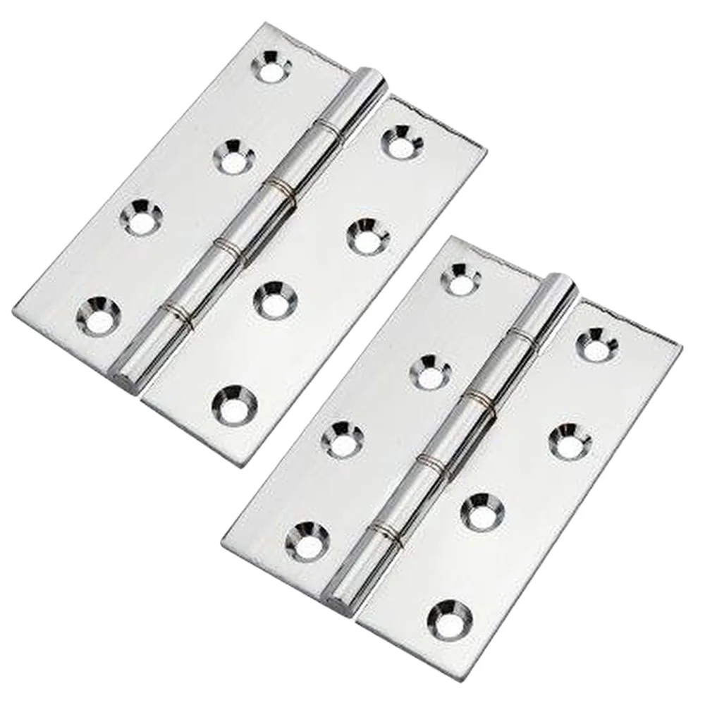 Eclipse 14863 Phosphorus Hinge Polished Chrome 102 x 67 x 3mm 2 Pack