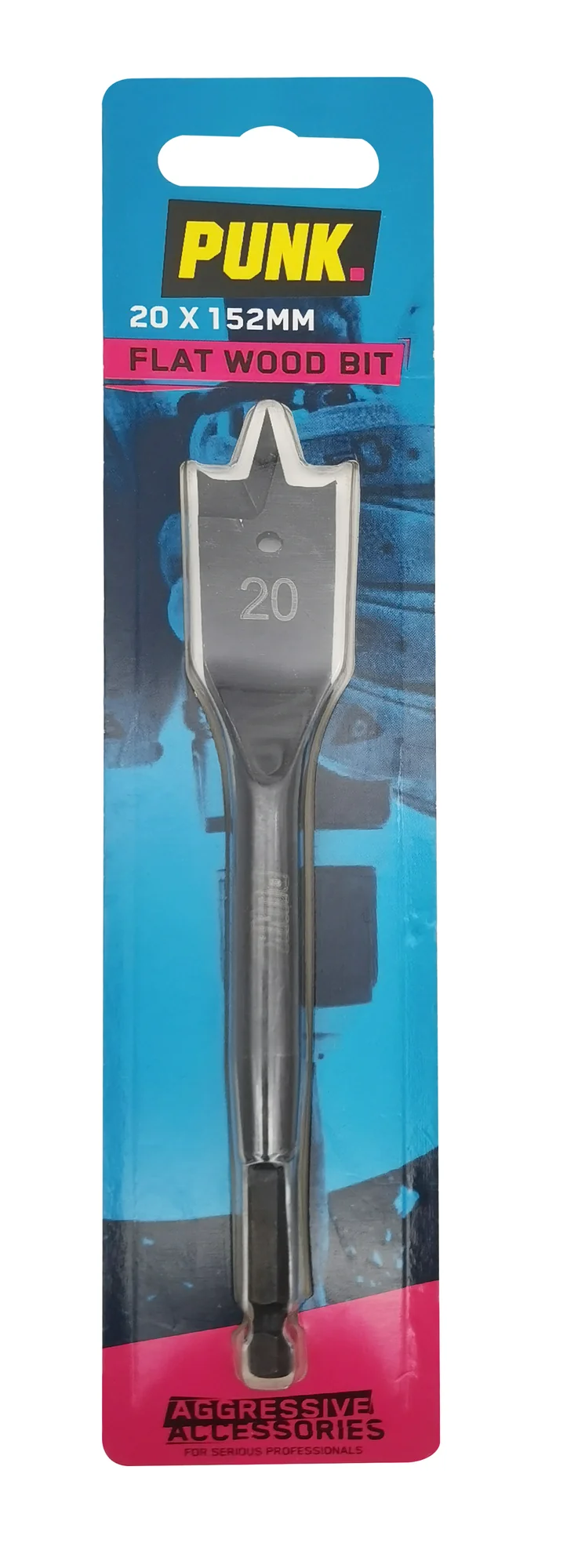 Punk 20mm x 152mm Flat Bit Q