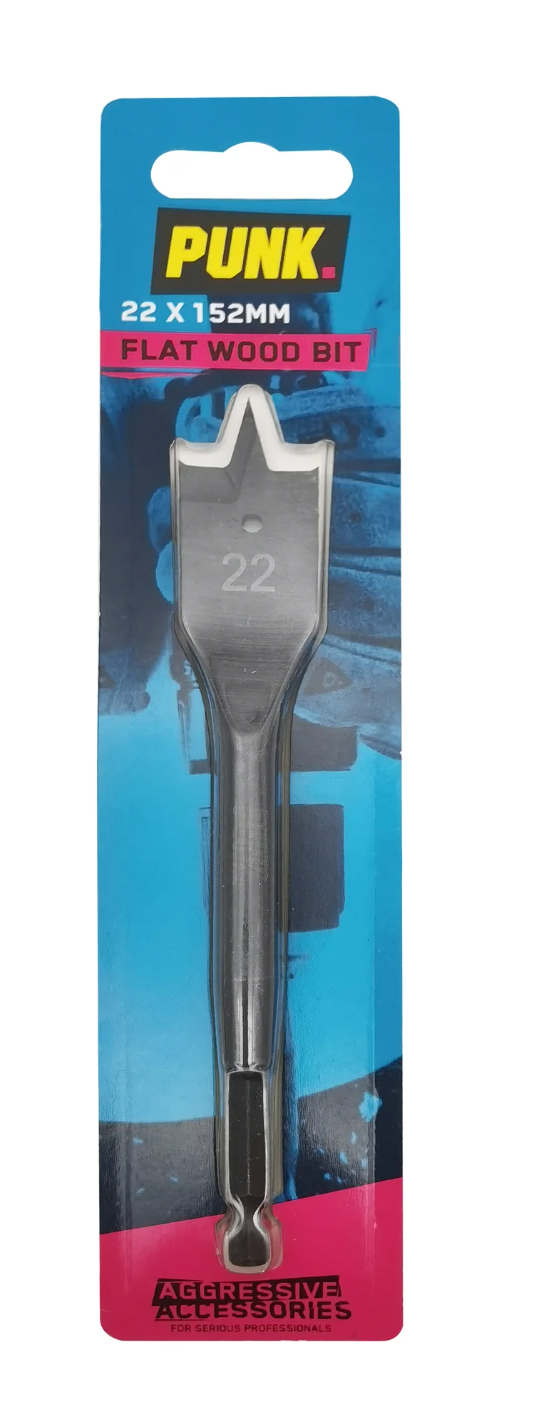 Punk 22mm x 152mm Flat Bit Q