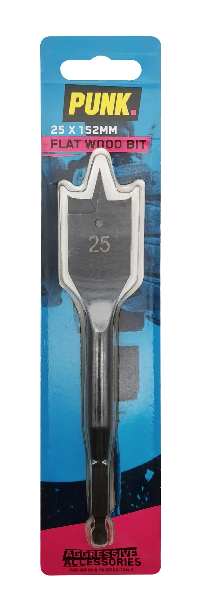Punk 25mm x 152mm Flat Bit Q