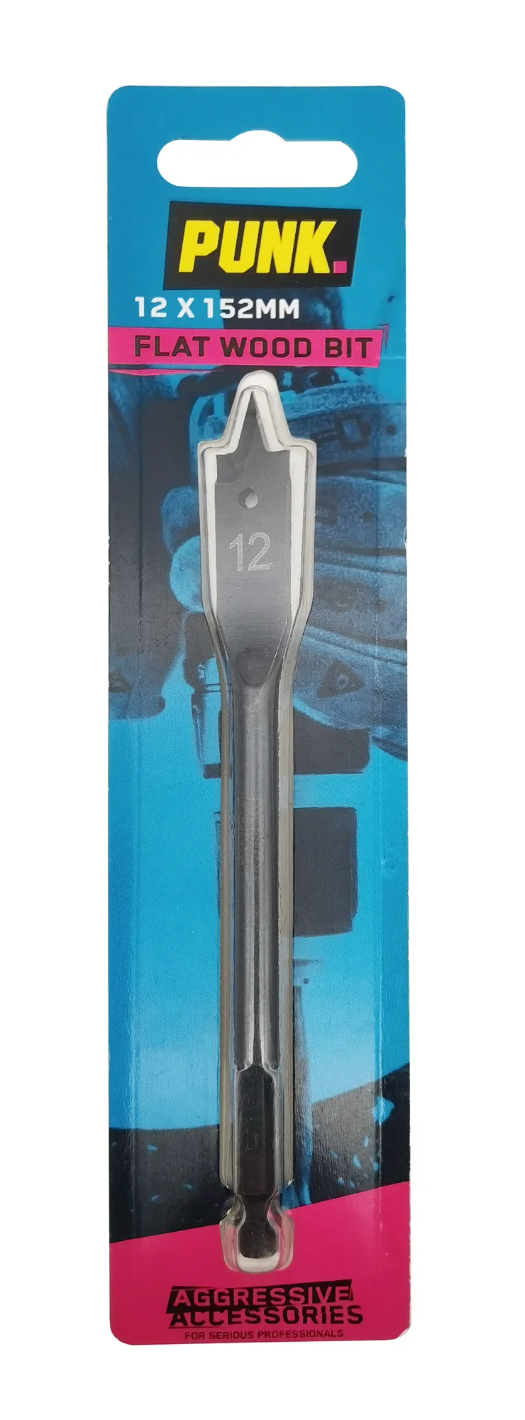 Punk 12mm x 152mm Flat Bit Q