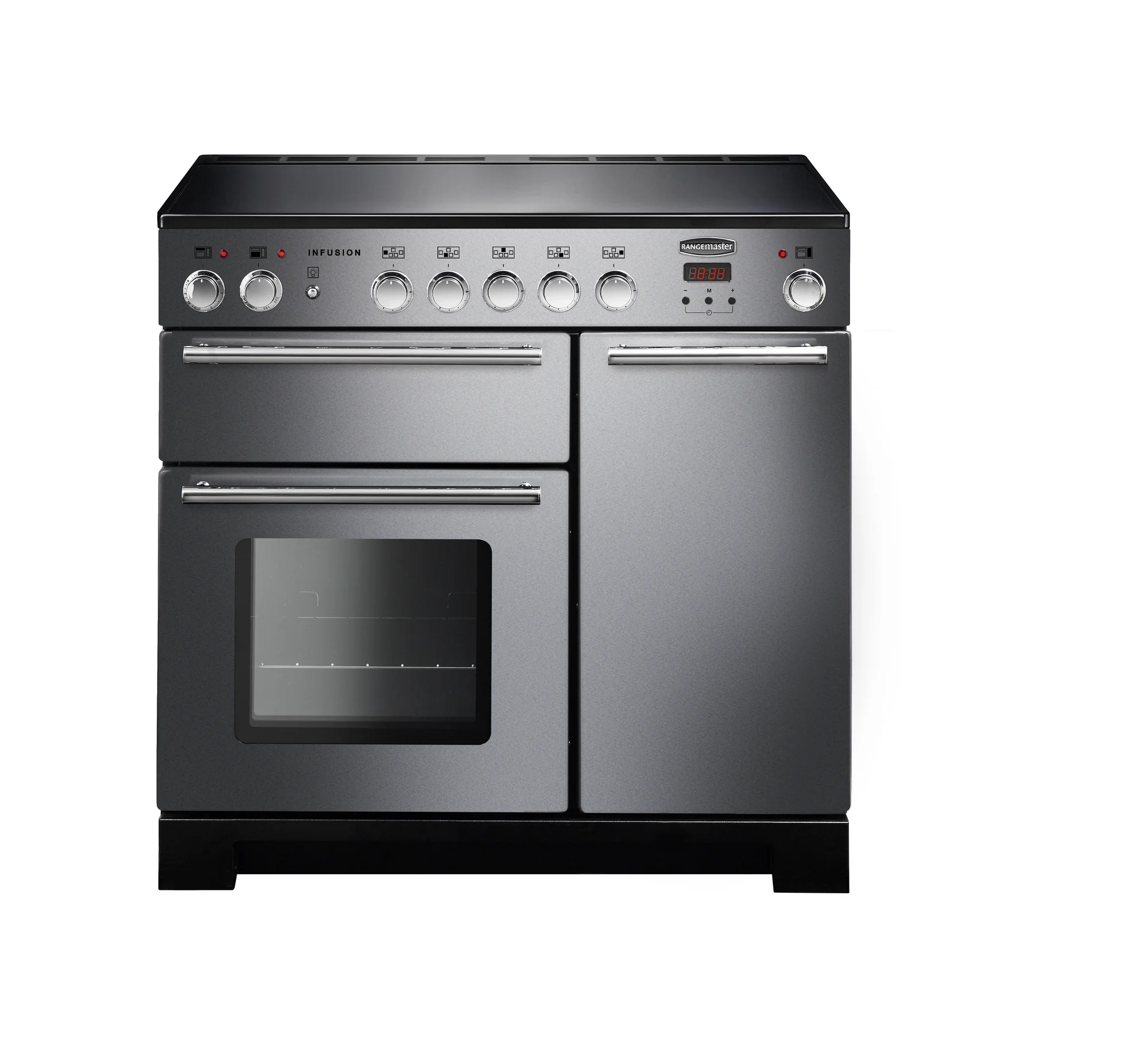 Rangemaster Infusion Induction Range Cooker 90cm Stainless Steel - INF90EISS