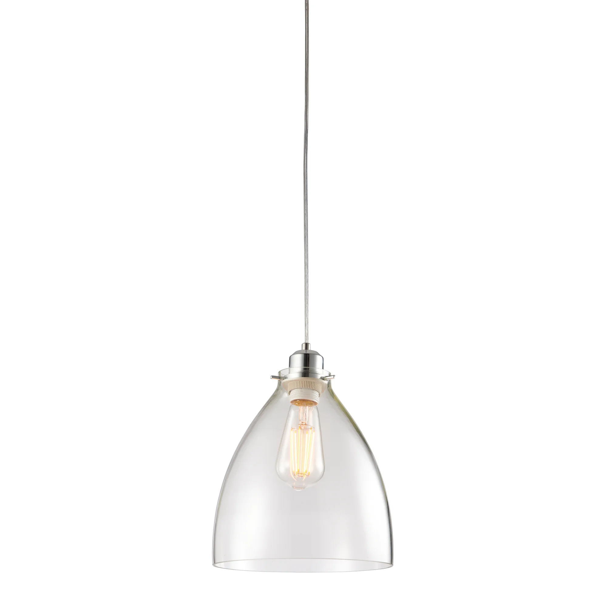 Endon Elstow Non Electric Pendant Glass