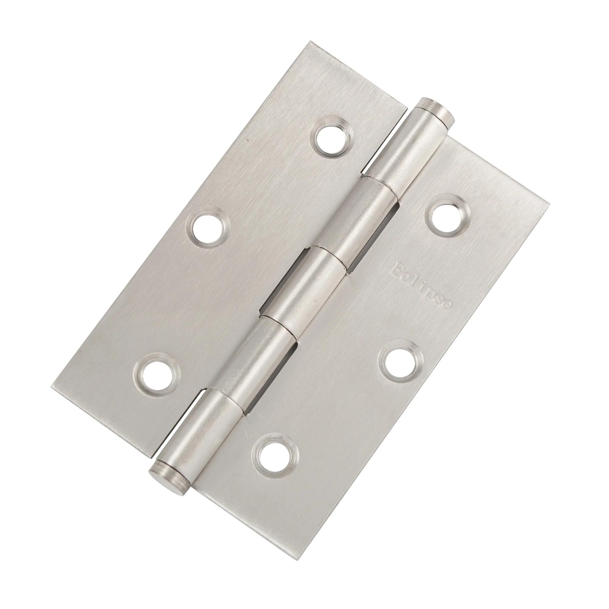 Eclipse 14838 Plain Bearing Butt Hinge Satin Stainless 76 x 51 x 1.5mm 2 Pack