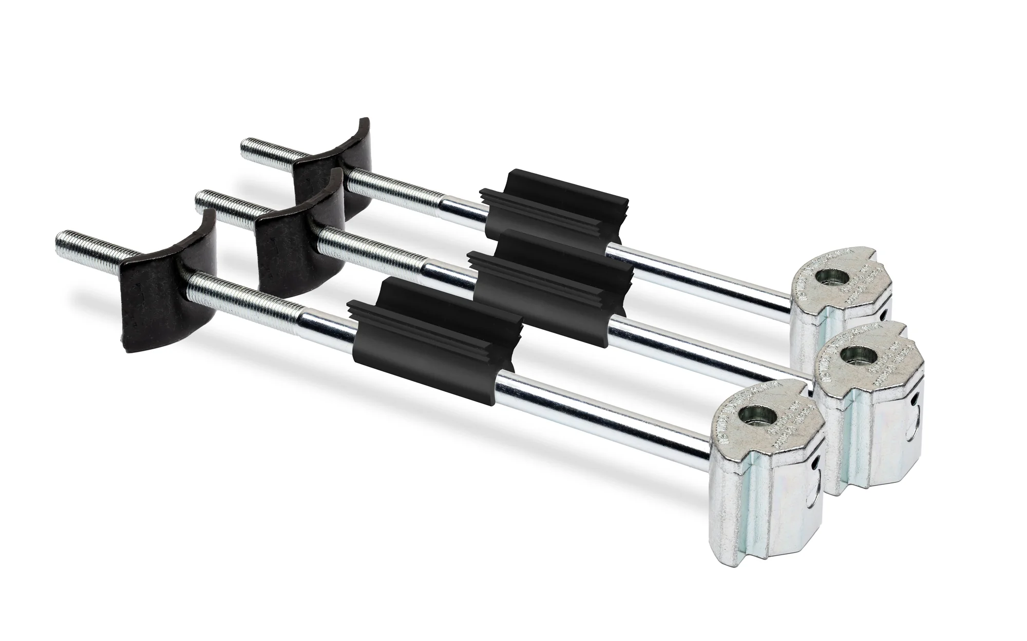 Zipbolt PPQT10.700ZIPCLIP Worktop Connectors for 28mm Worktops and Above 164mm Zinc Plated 3 Pack