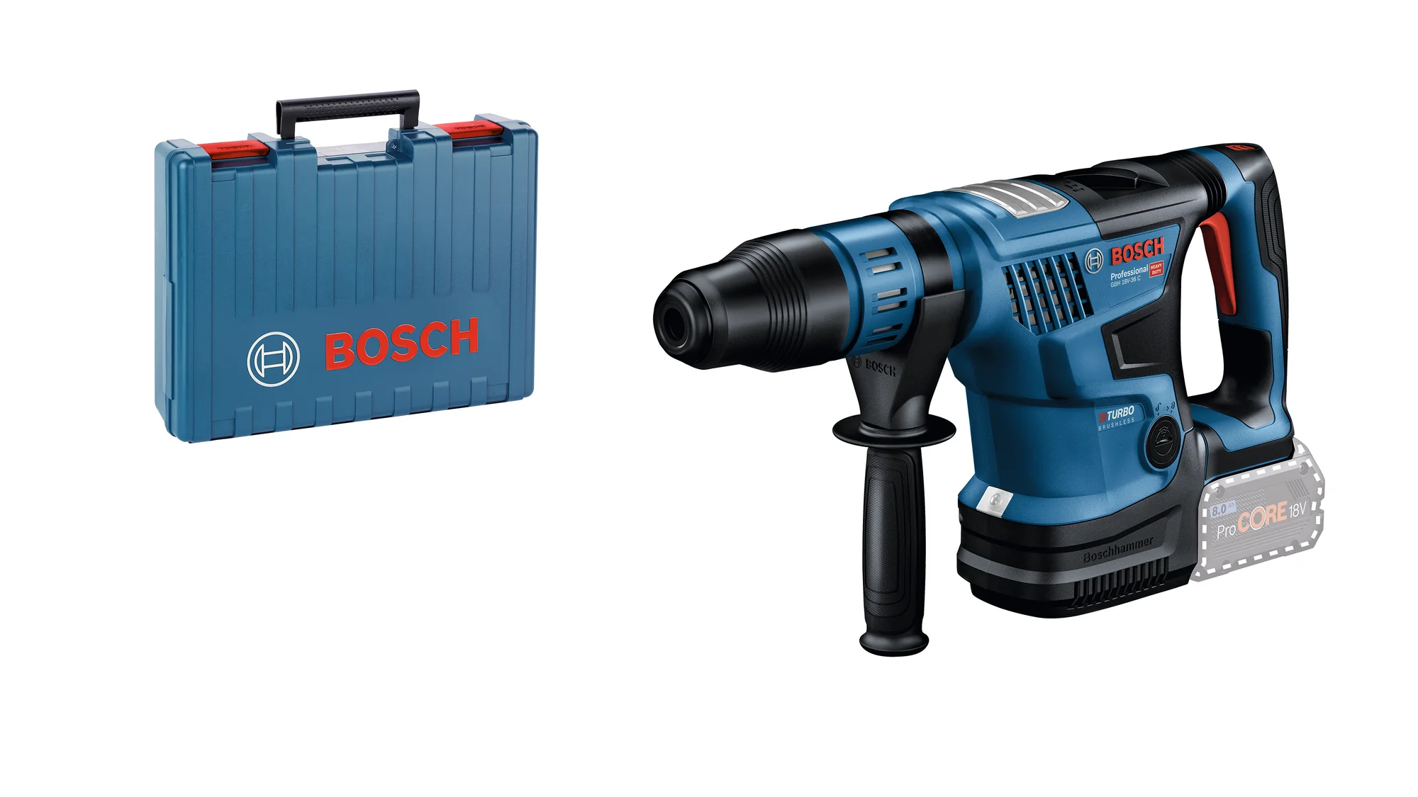Bosch Biturbo Gbh 18V-36C Professional SDS-MAX Hammer 18V Bare Tool