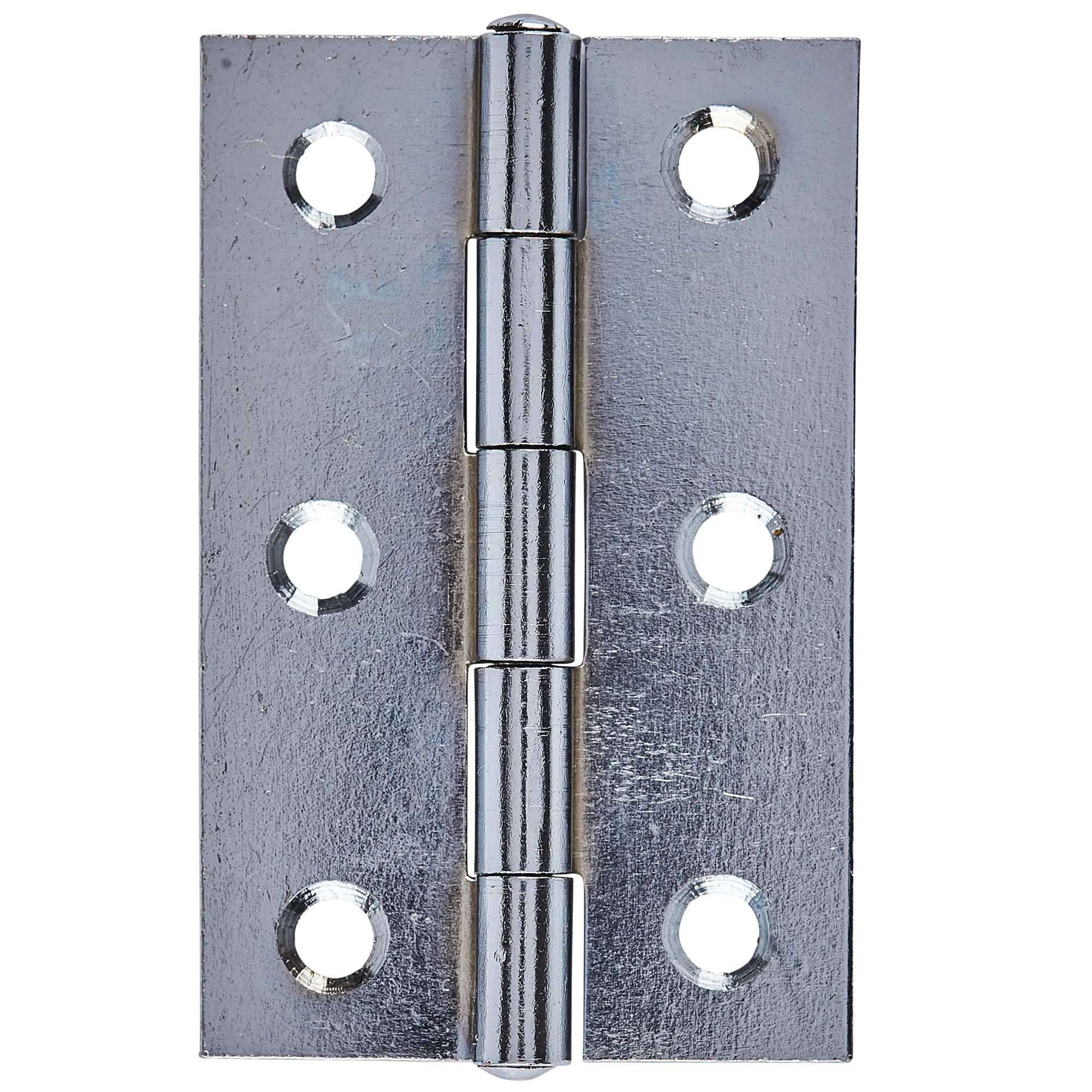 Eclipse 1838 Butt Hinge Standard Fixed Pin Chrome 3 Inch