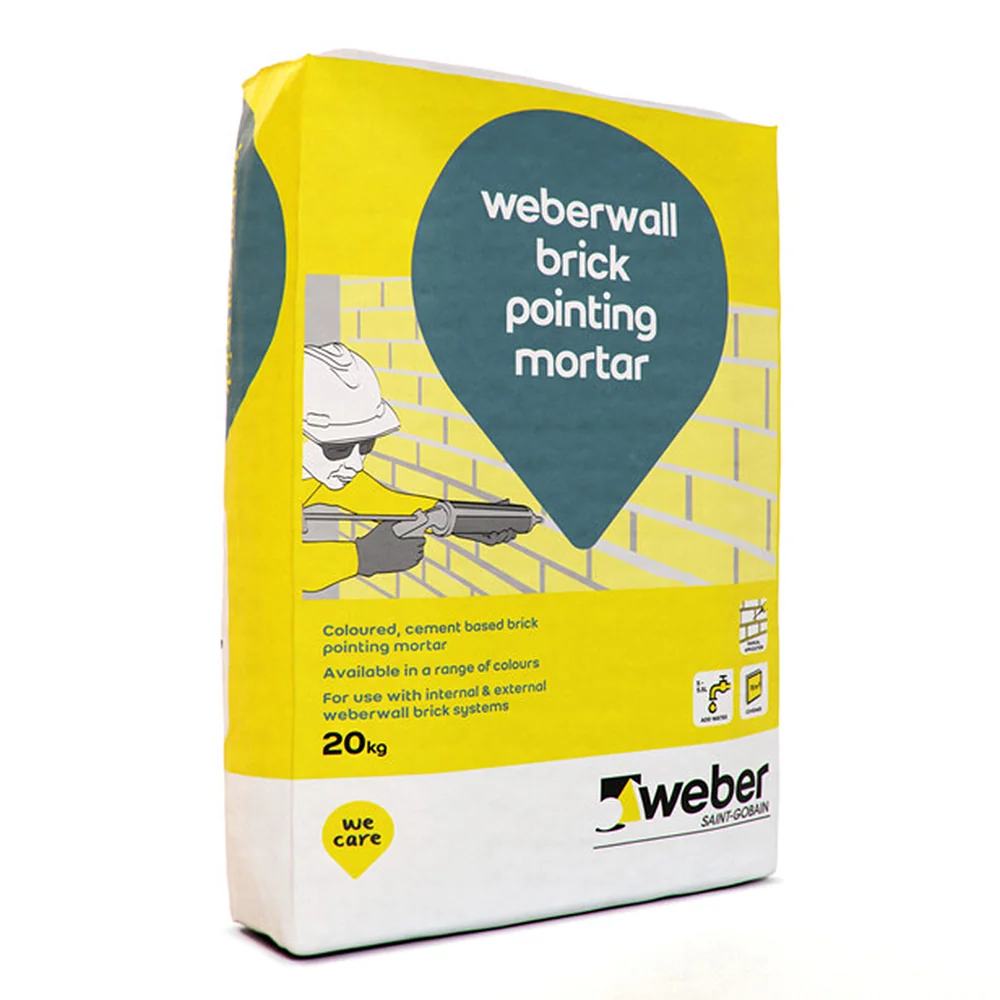 Weberwall Brick Pointing Mortar Grey 20kg