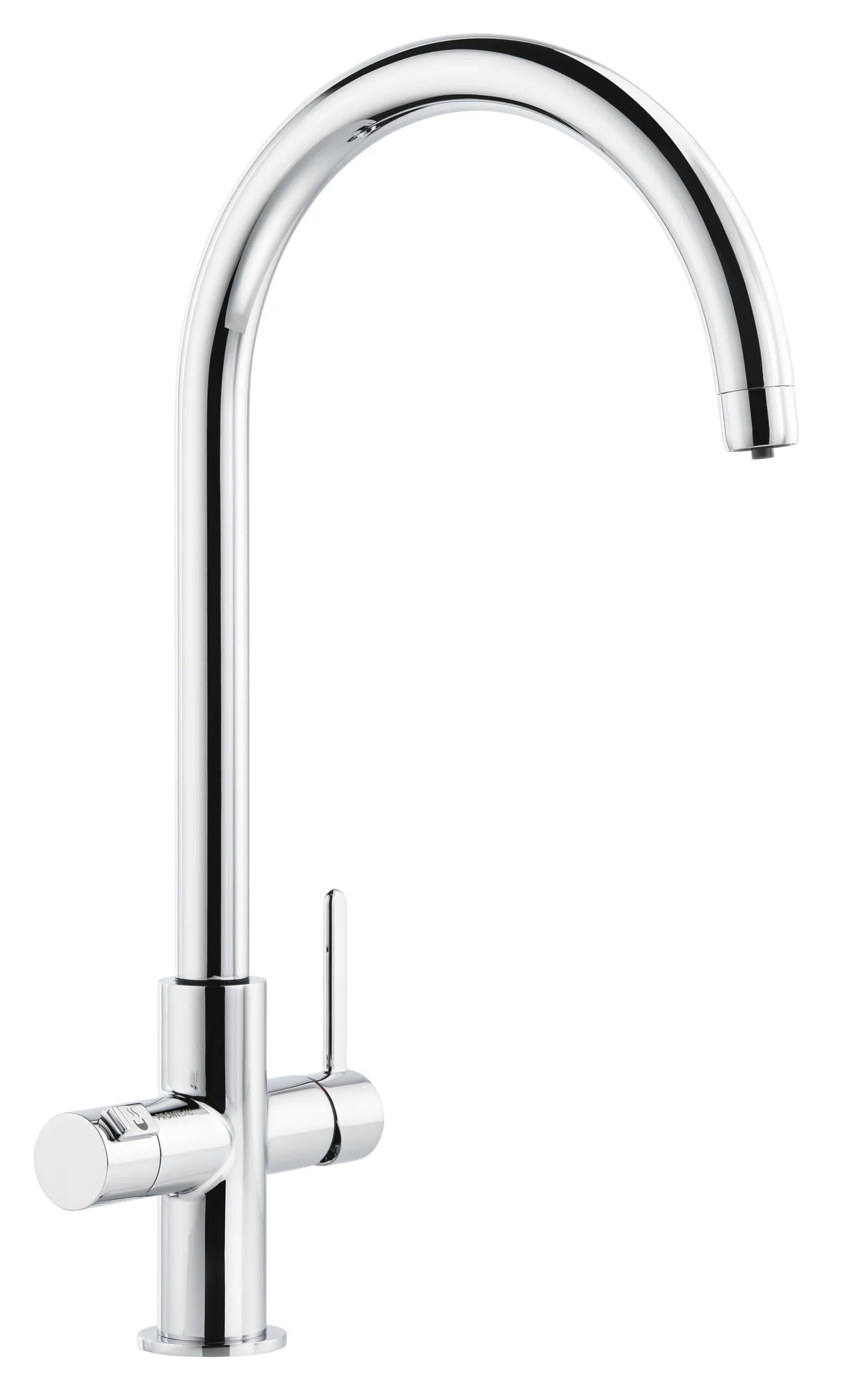 Abode Prothia Slimline 3 in 1 Hot Water Tap And Filter Chrome