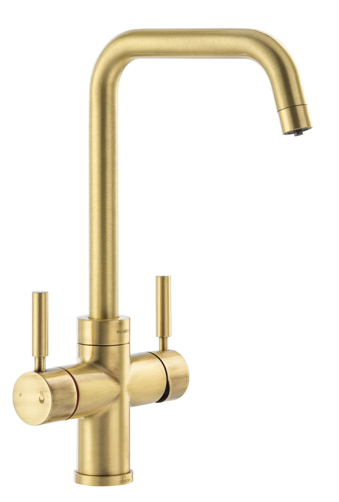 Abode Propure 4 in 1 Hot Water Tap And Filter Brushed Brass