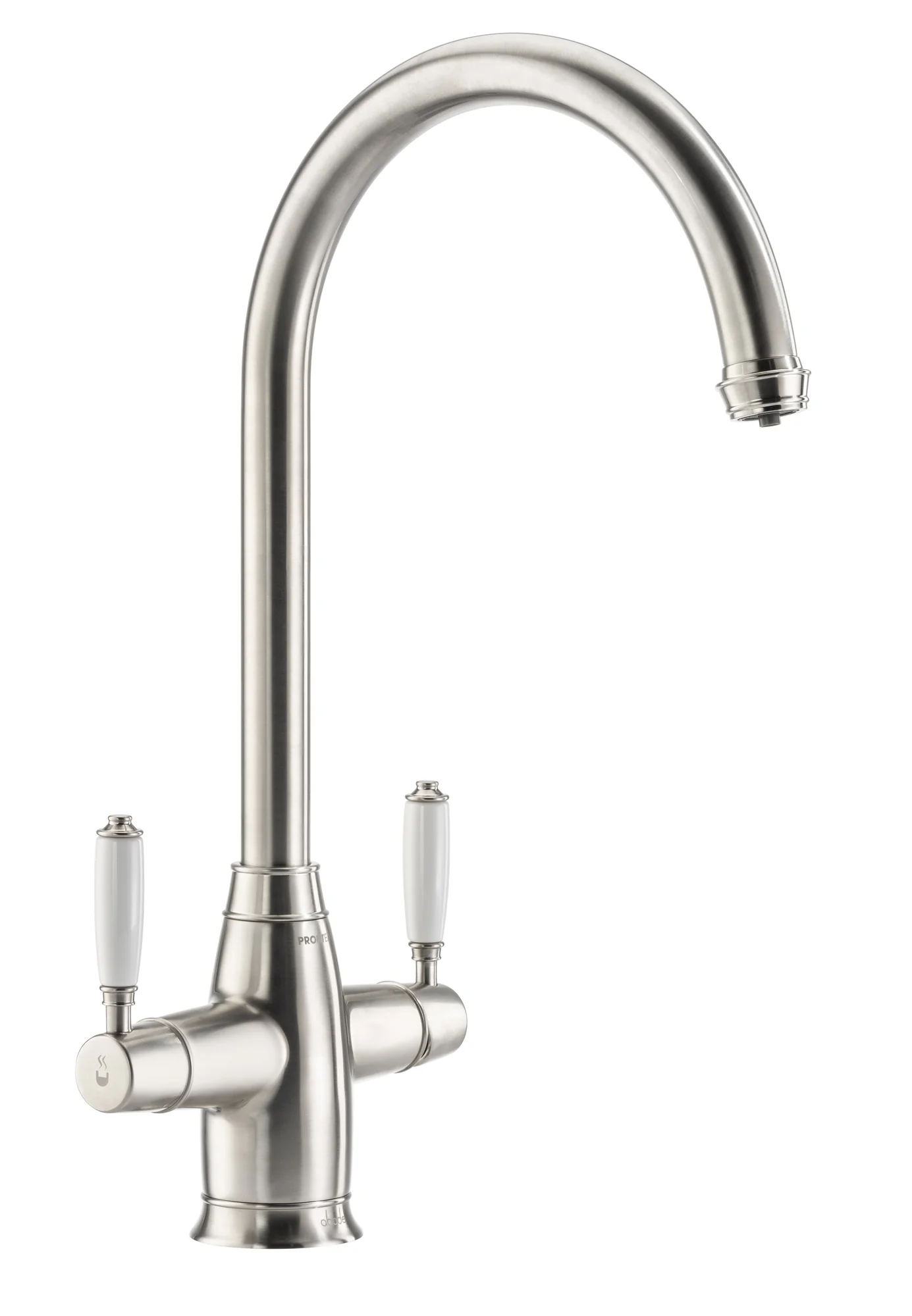 Abode Protrad 3 in 1 Hot Water Tap And Filter Brushed Nickel