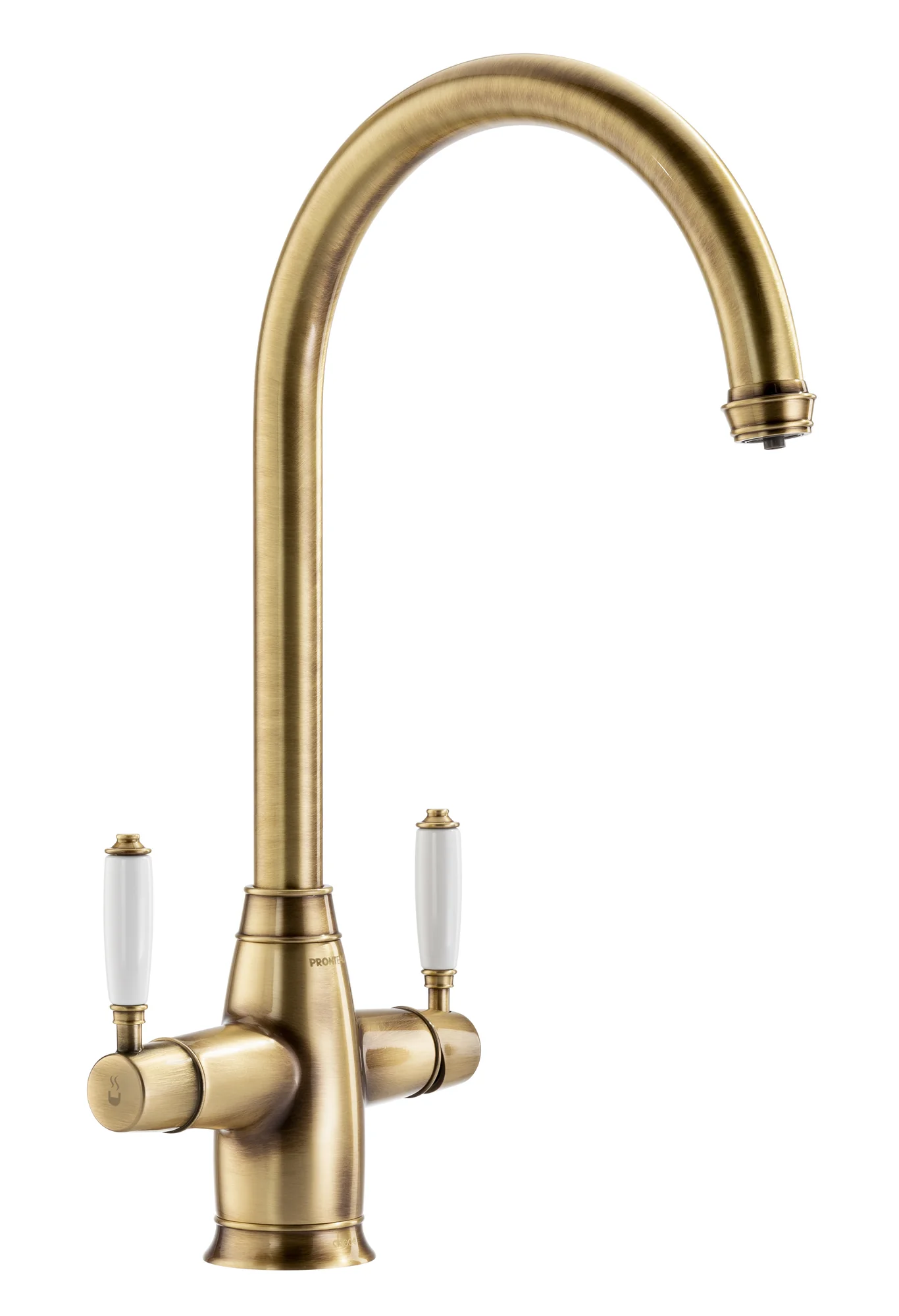 Abode Protrad 3 in 1 Hot Water Tap And Filter Antique Brass