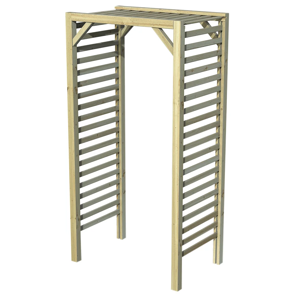 Forest Garden Slatted Arch