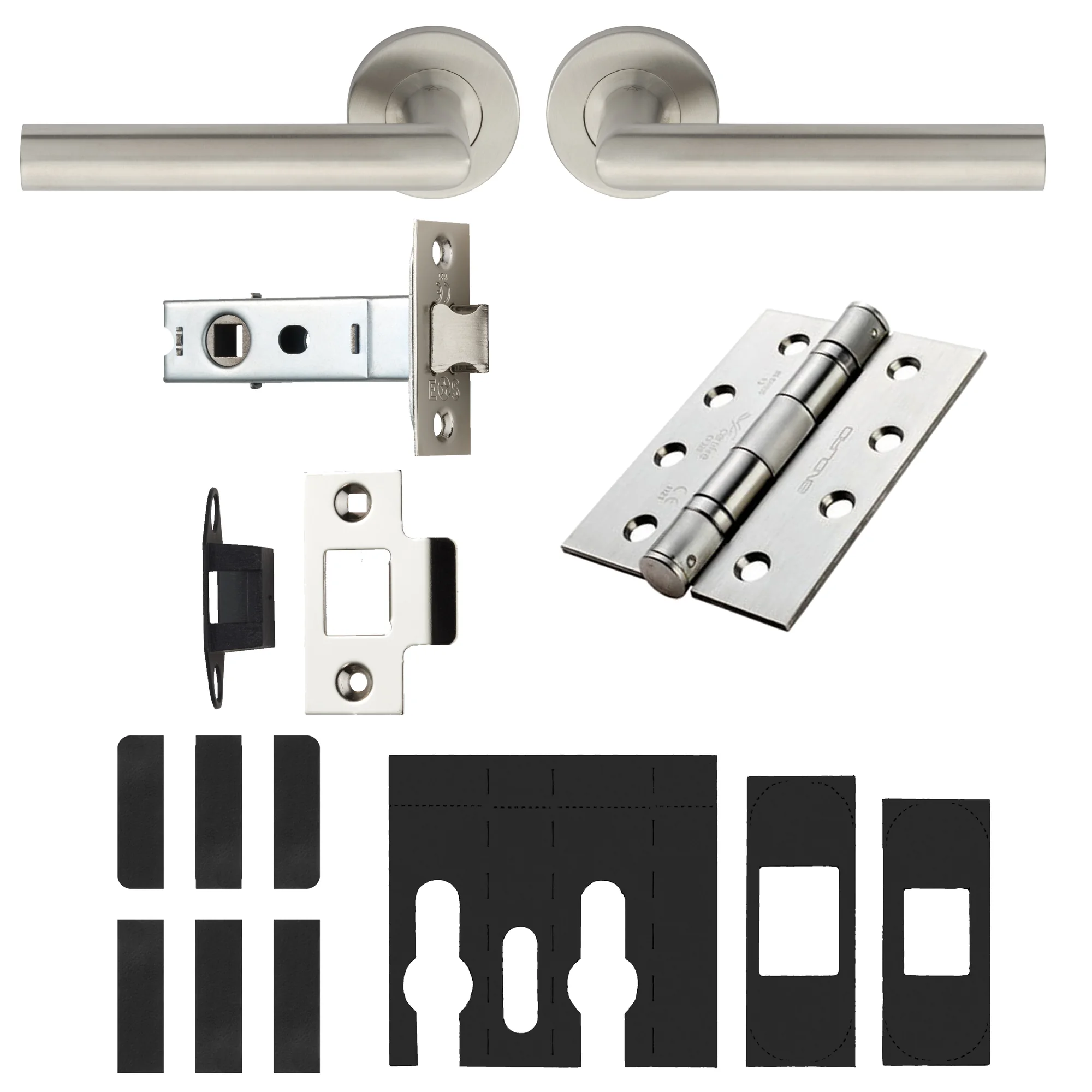 Carlisle Brass Treviri Lever Fire Door Pack Sss - Satin Stainless Steel