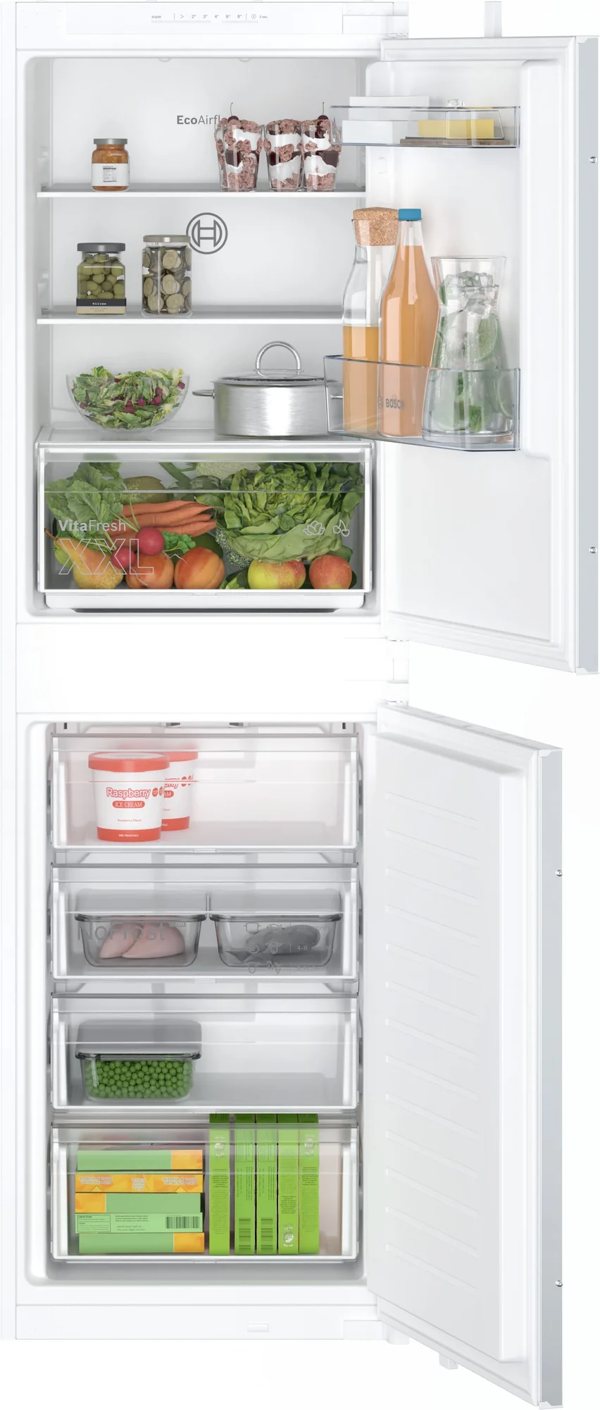 Bosch Serie 2 Built in No Frost 50/50 Fridge Freezer - KIN85NSF0G