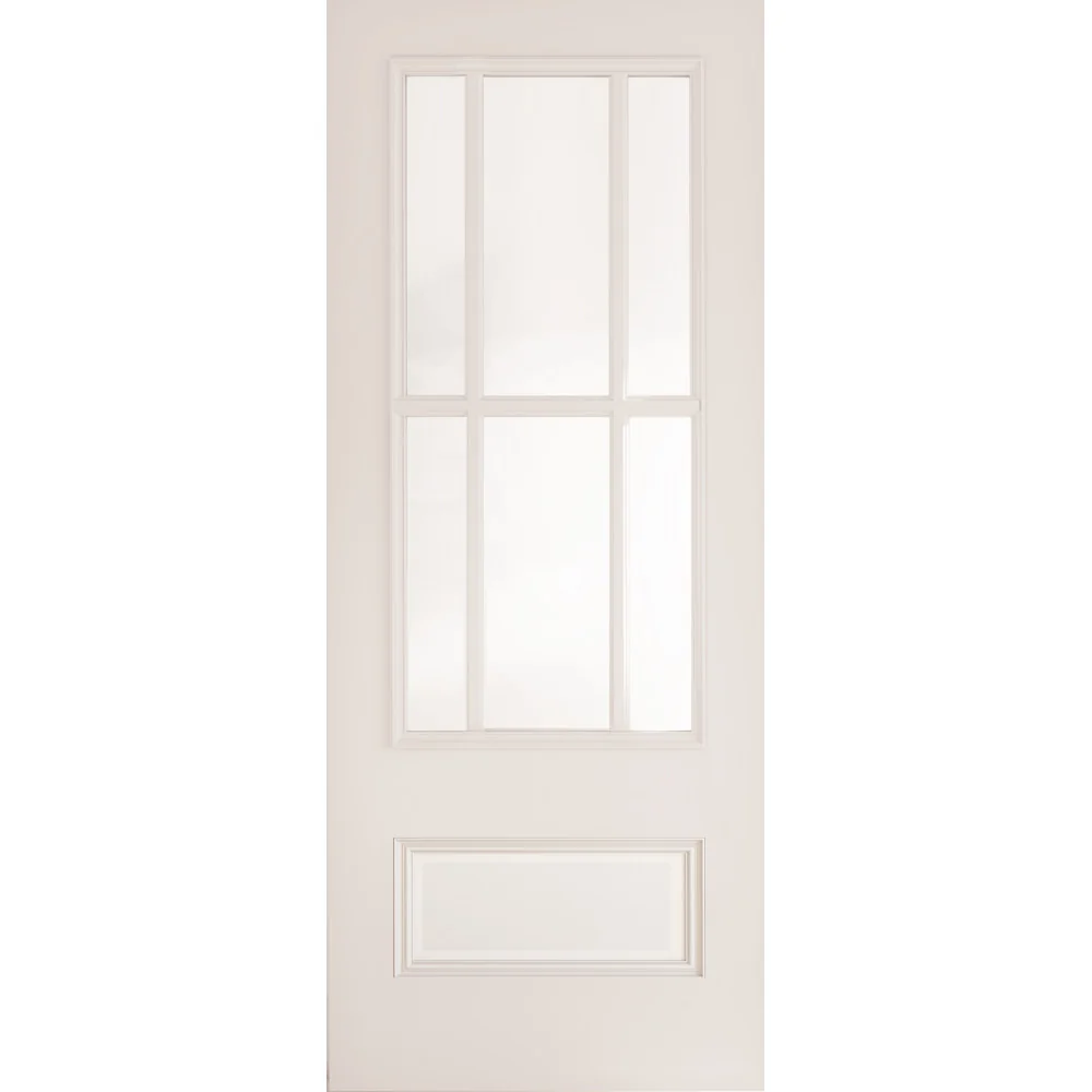 Deanta Canterbury White Primed Bevelled Glaze 1981mm x 838mm x 35mm