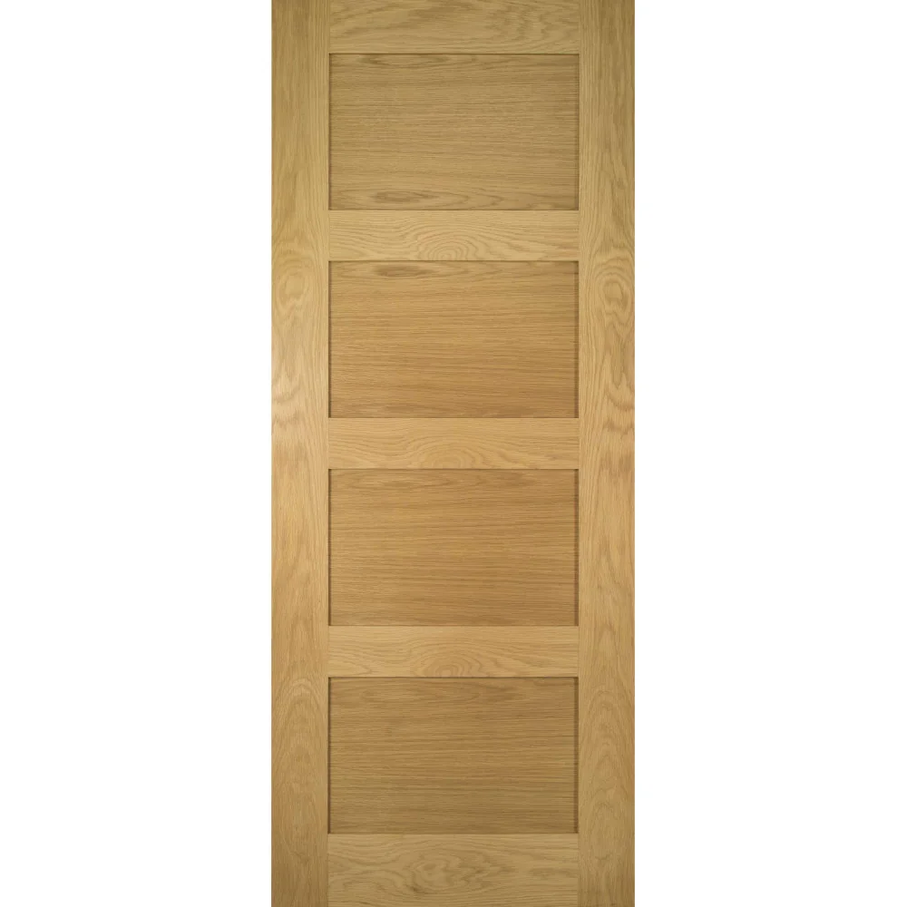 Deanta Coventry Prefinished Oak Fire Door 30m 1981mm x 762mm x 45mm