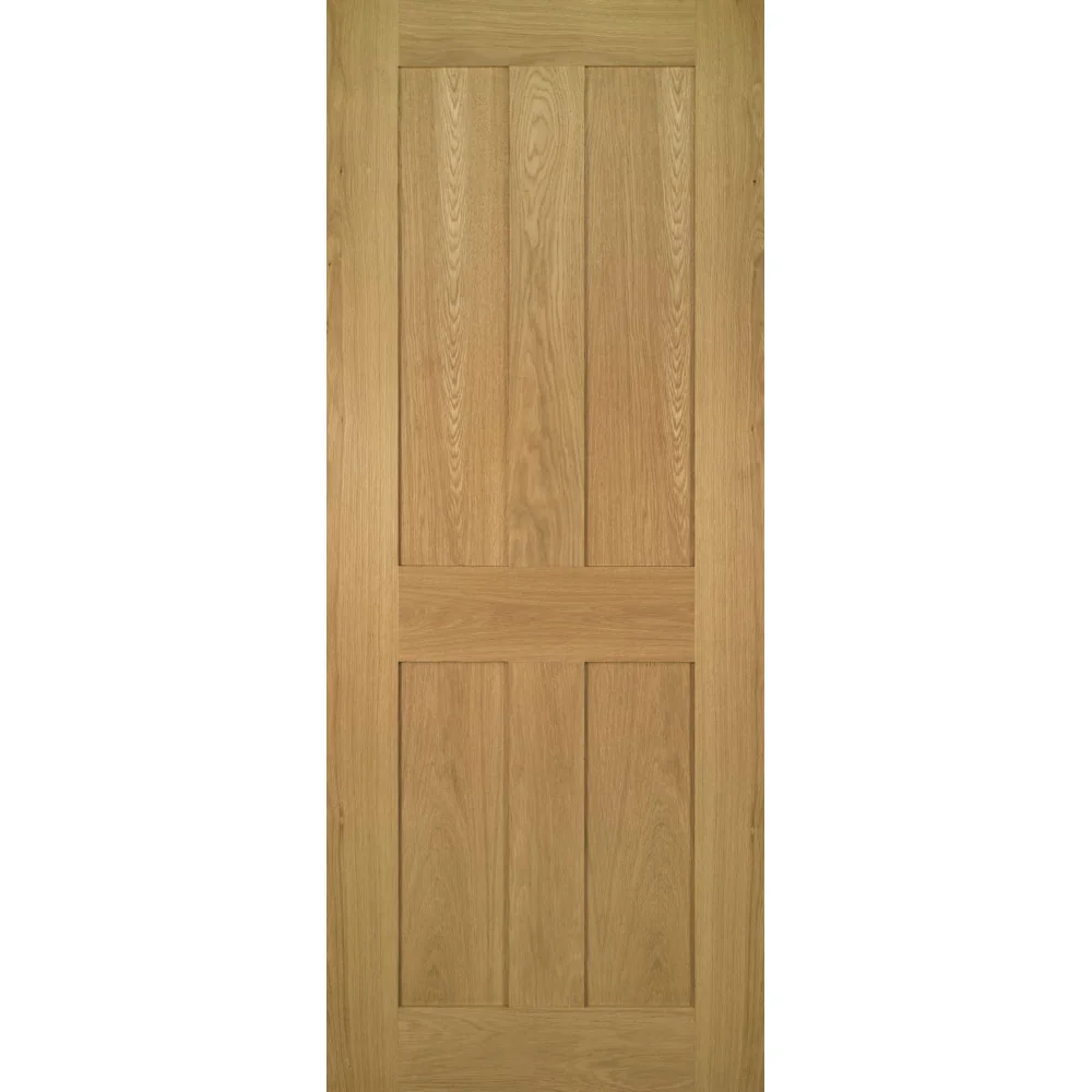 Deanta Eton Unfinished Oak Fire Door 30m 1981mm x 838mm x 45mm