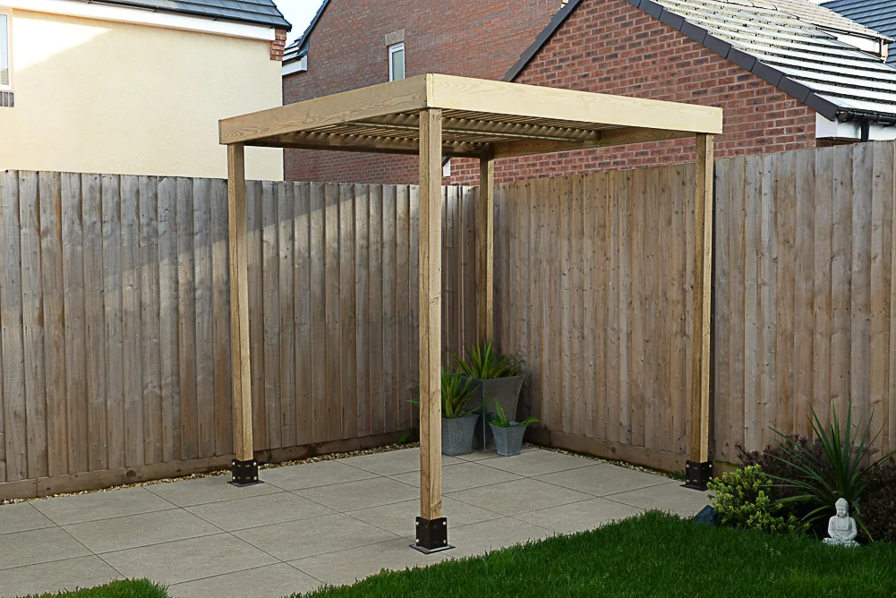 Forest Garden Modular Pergola No Sides