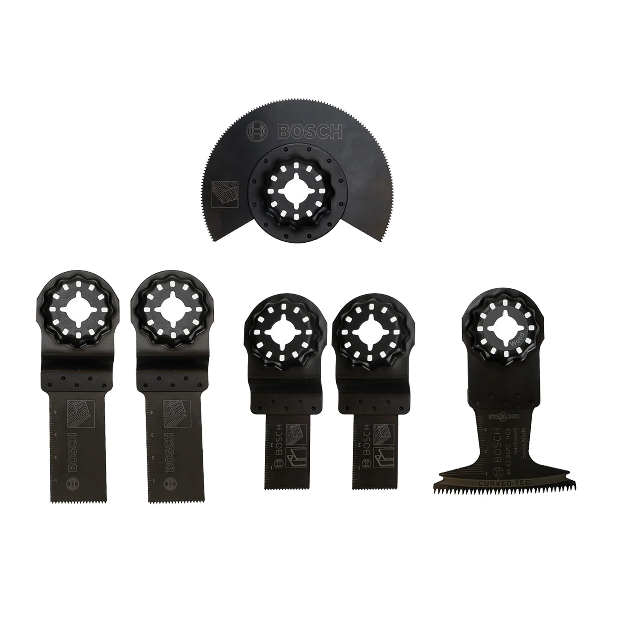 Bosch Universal Starlock Multi Tool 6 Piece set