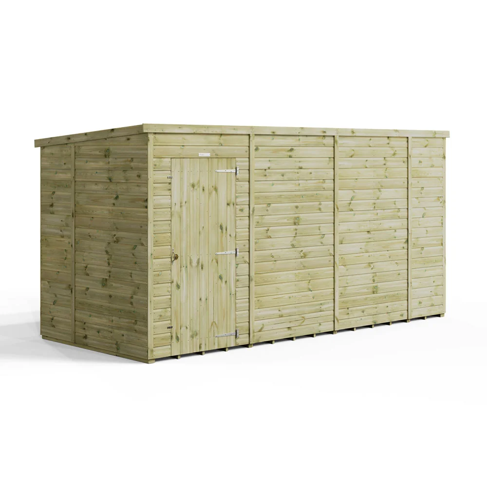 14x6 Premium Powersheds Pent No Windows