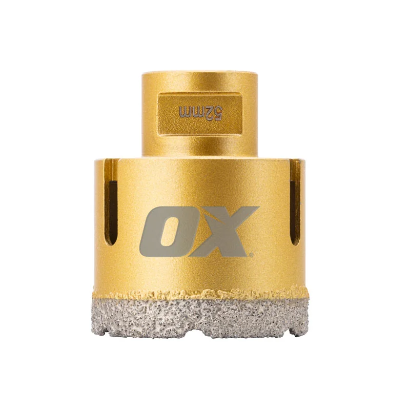 OX Spectrum Premium M14 Dry Cut Diamond Tile Drill - 52 mm
