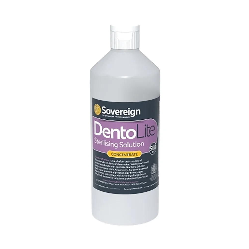 Sovereign Dentolite Sterilising Solution Concentrate 500ml