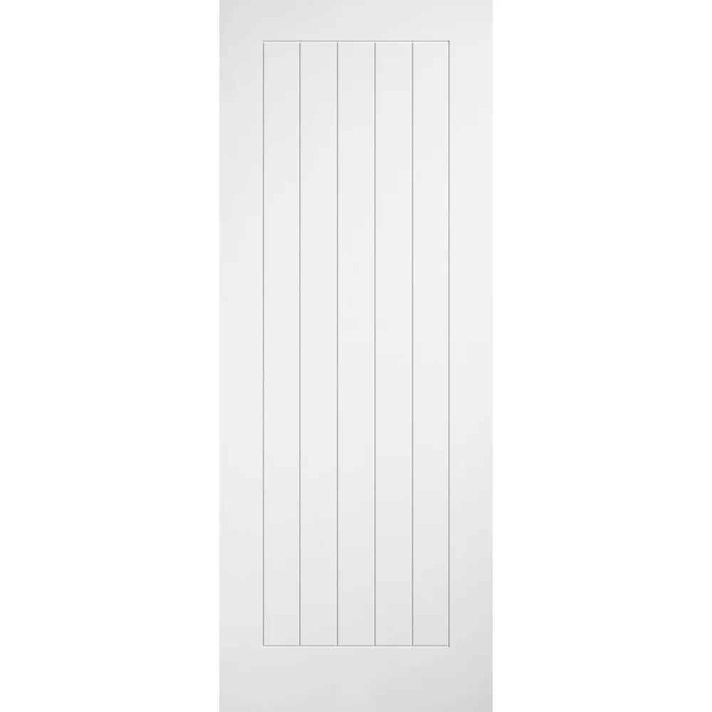 Lpd Doors Cottage PRE-FINISHED White Laminate Internal Door 1981 x 610 x 35mm