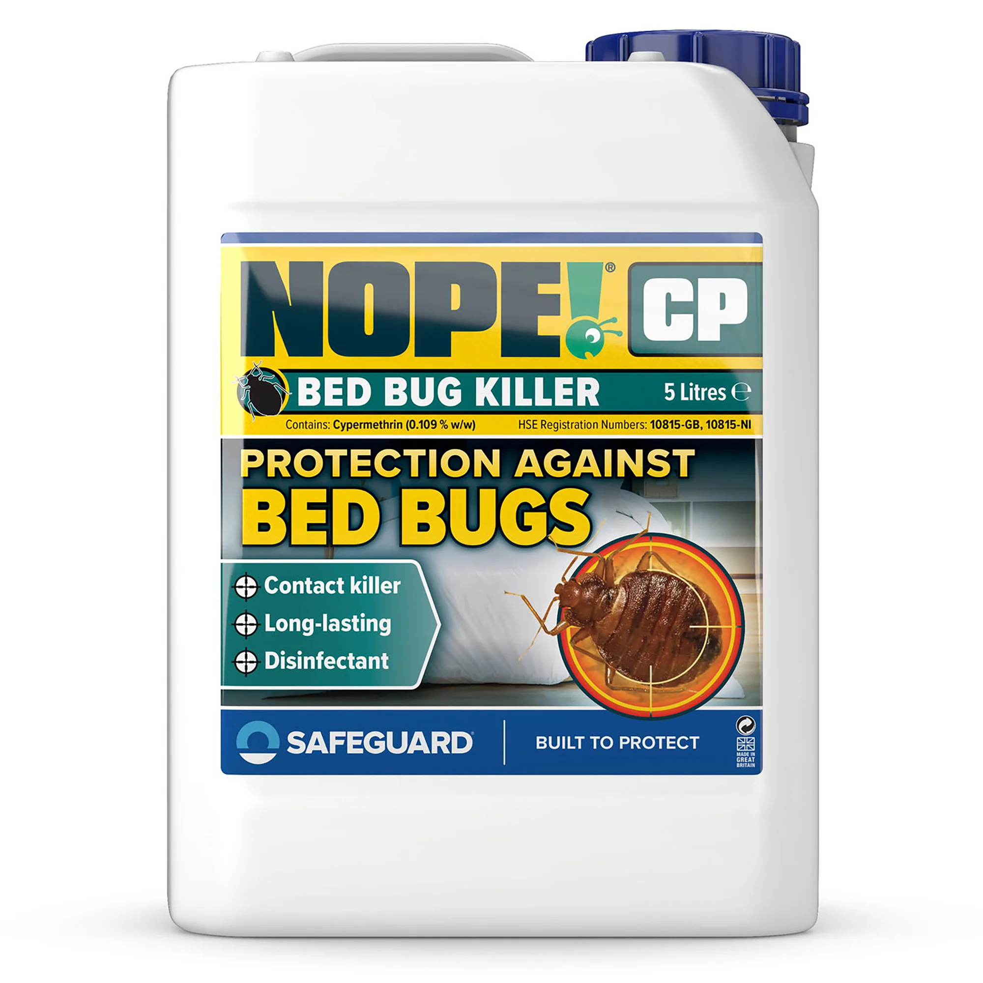 Safeguard NOPE! Bedbug Killer Spray 5l