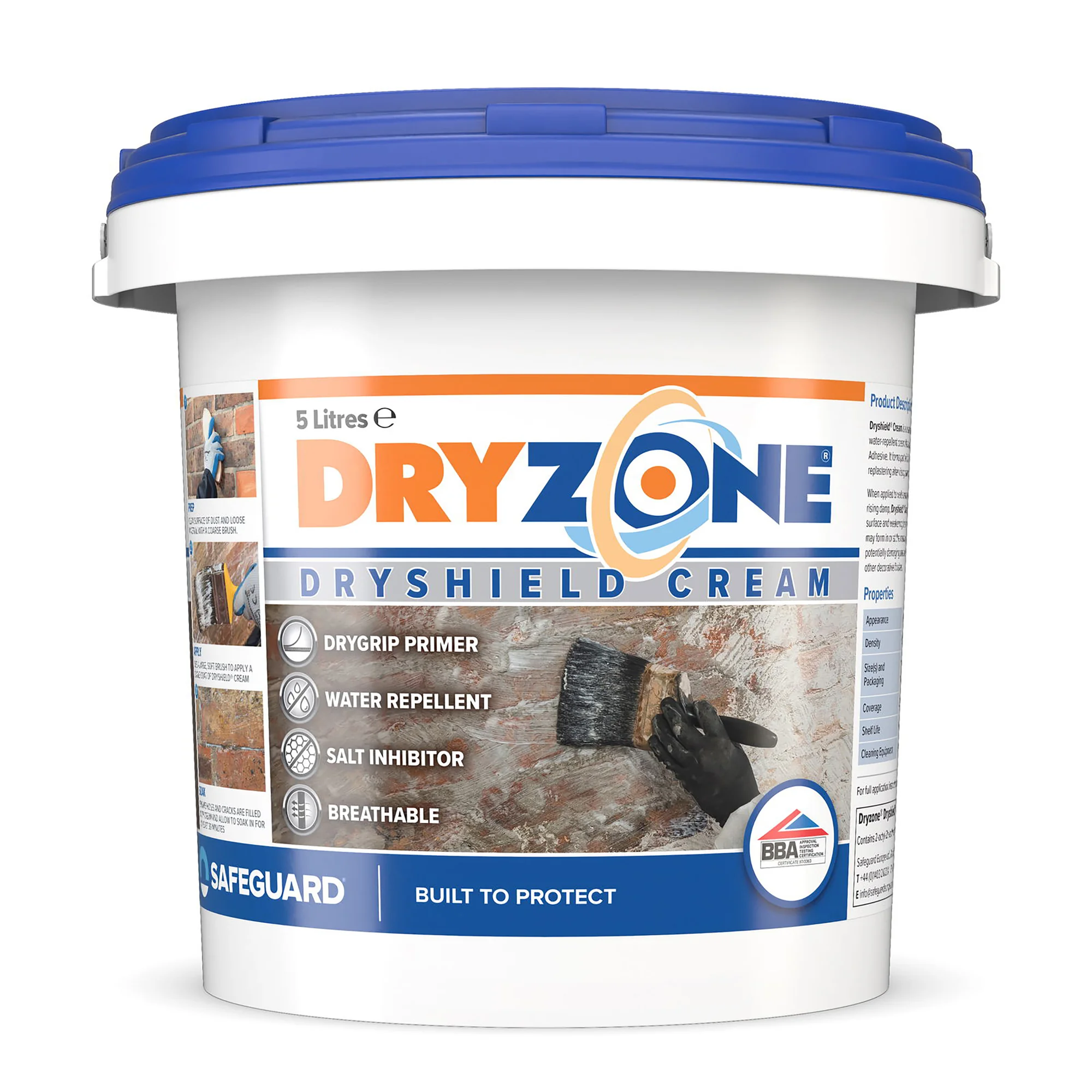 Safeguard Dryshield Primer  5L Cream