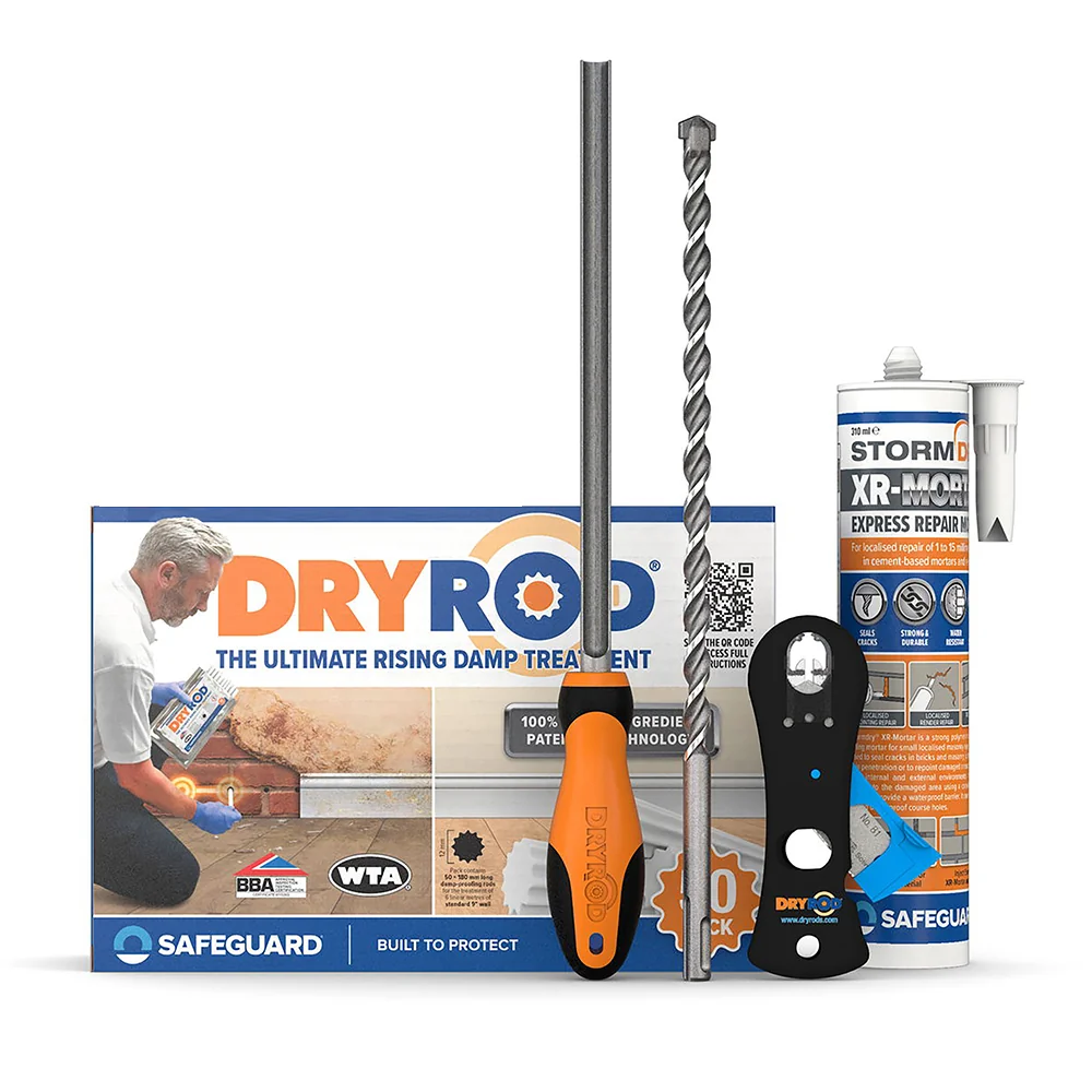 Safeguard Dryrod Damp Proofing Rods Kit 6M BBA Approved