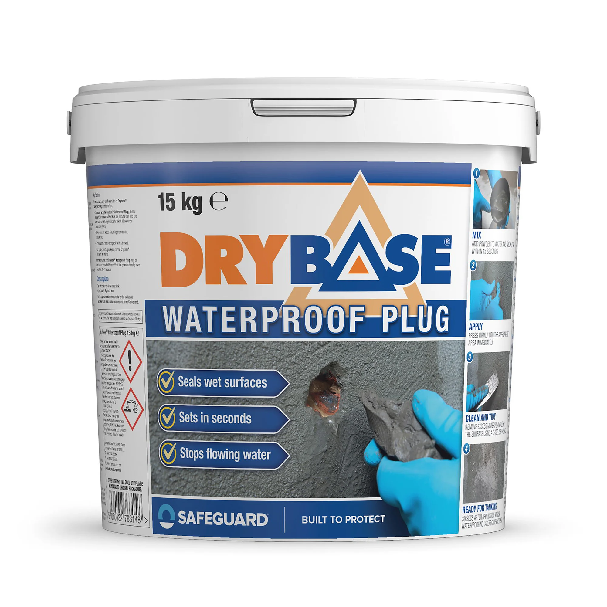 Safeguard Drybase Waterproof Plugging Compound 15kg