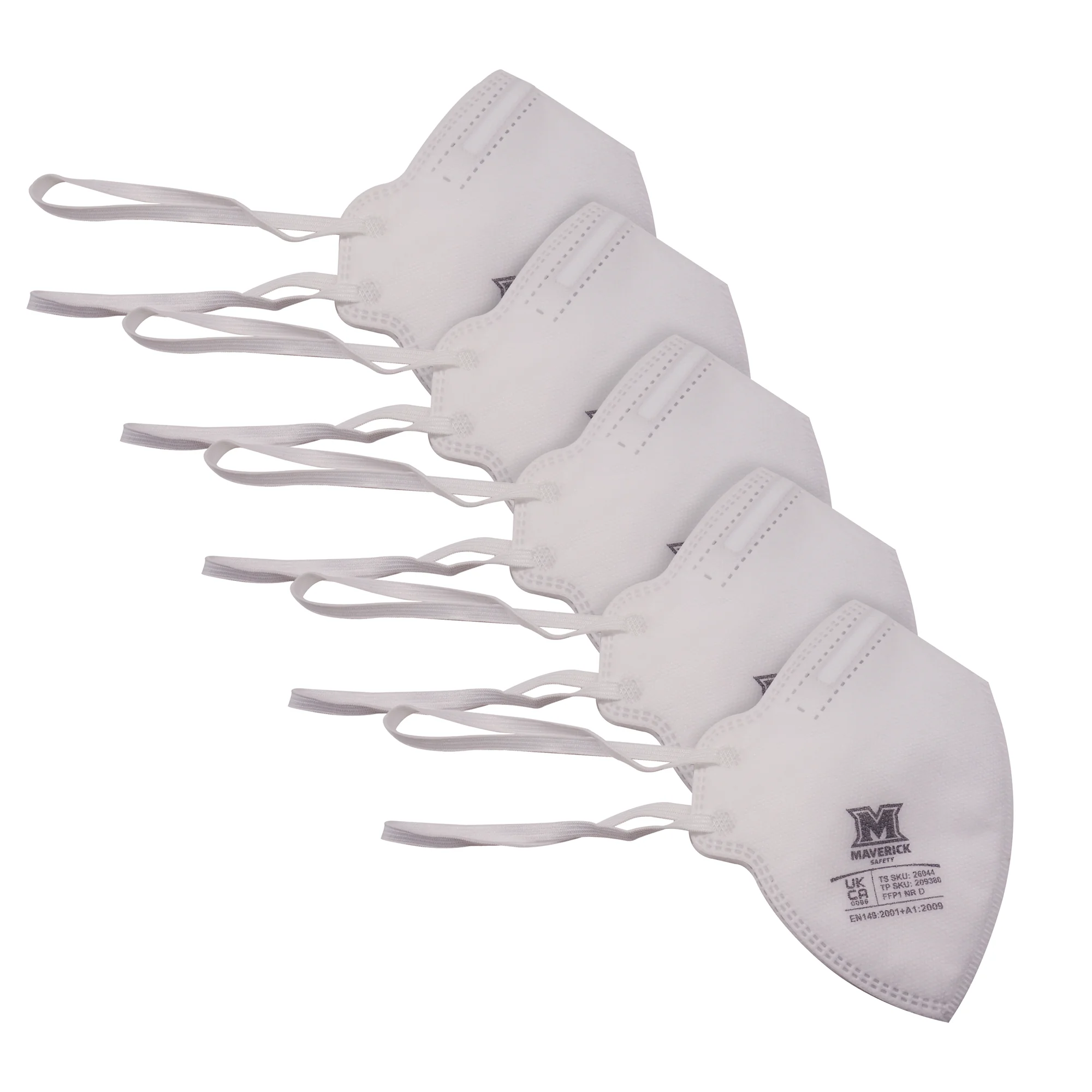 Maverick FFP1 Fold Flat Disposable Face Mask Pack Of 10