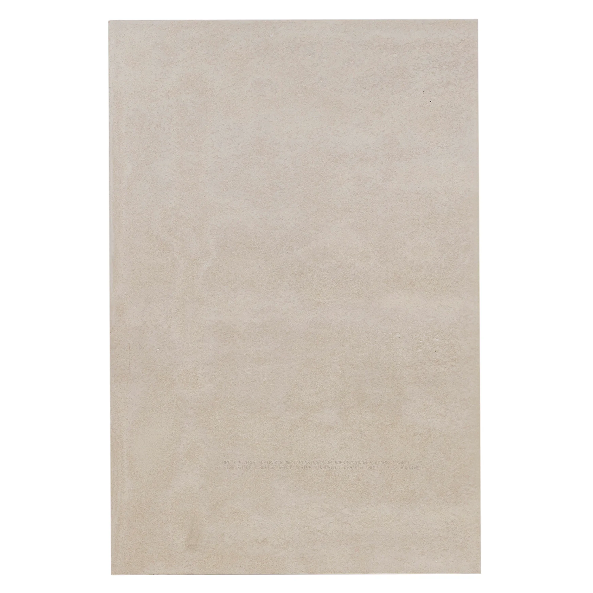 STS NoMorePly Fibre Cement Tile Backer Board 1200 x 800 x 12mm