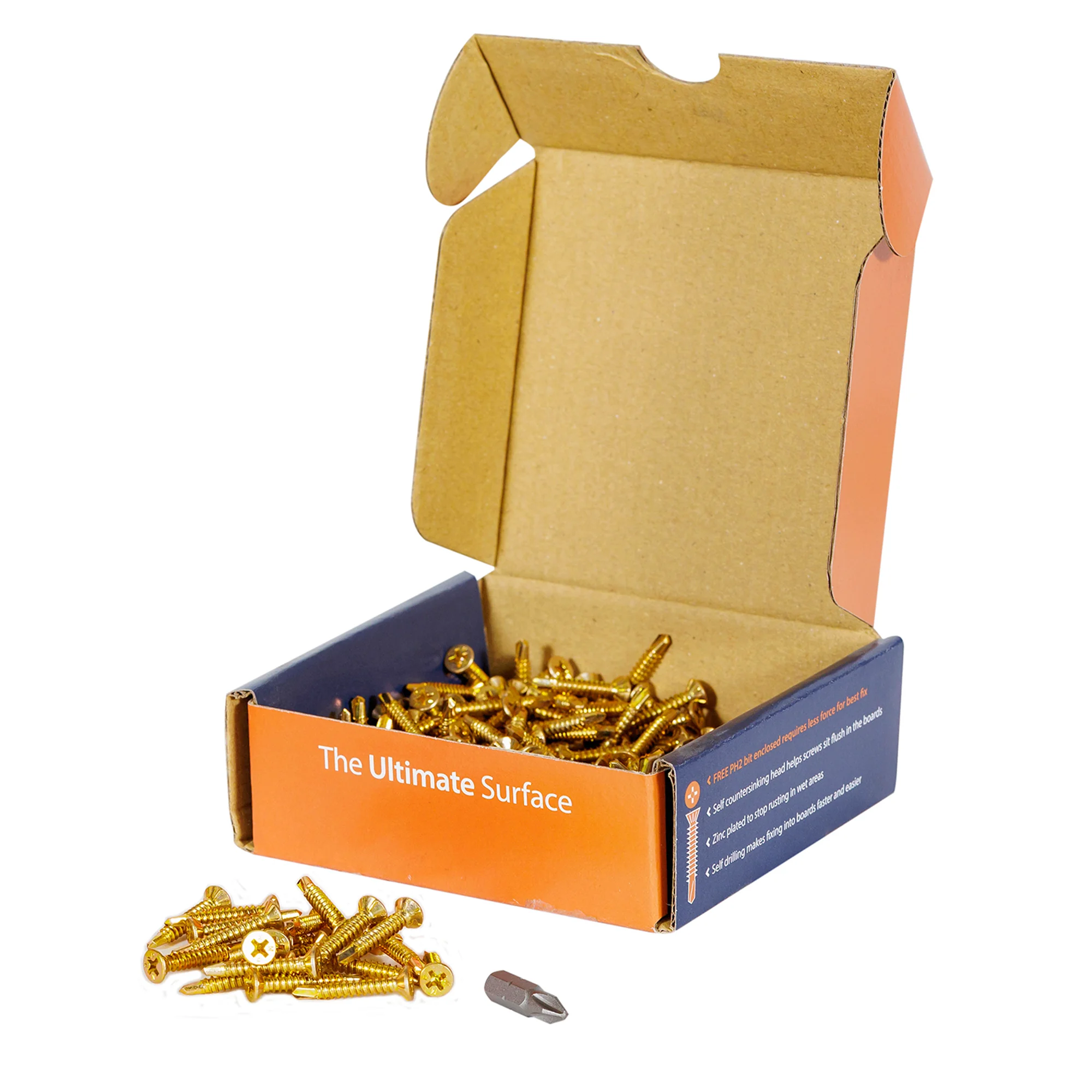 STS NoMorePly 25mm Fibre Cement Board Screws Qty 200