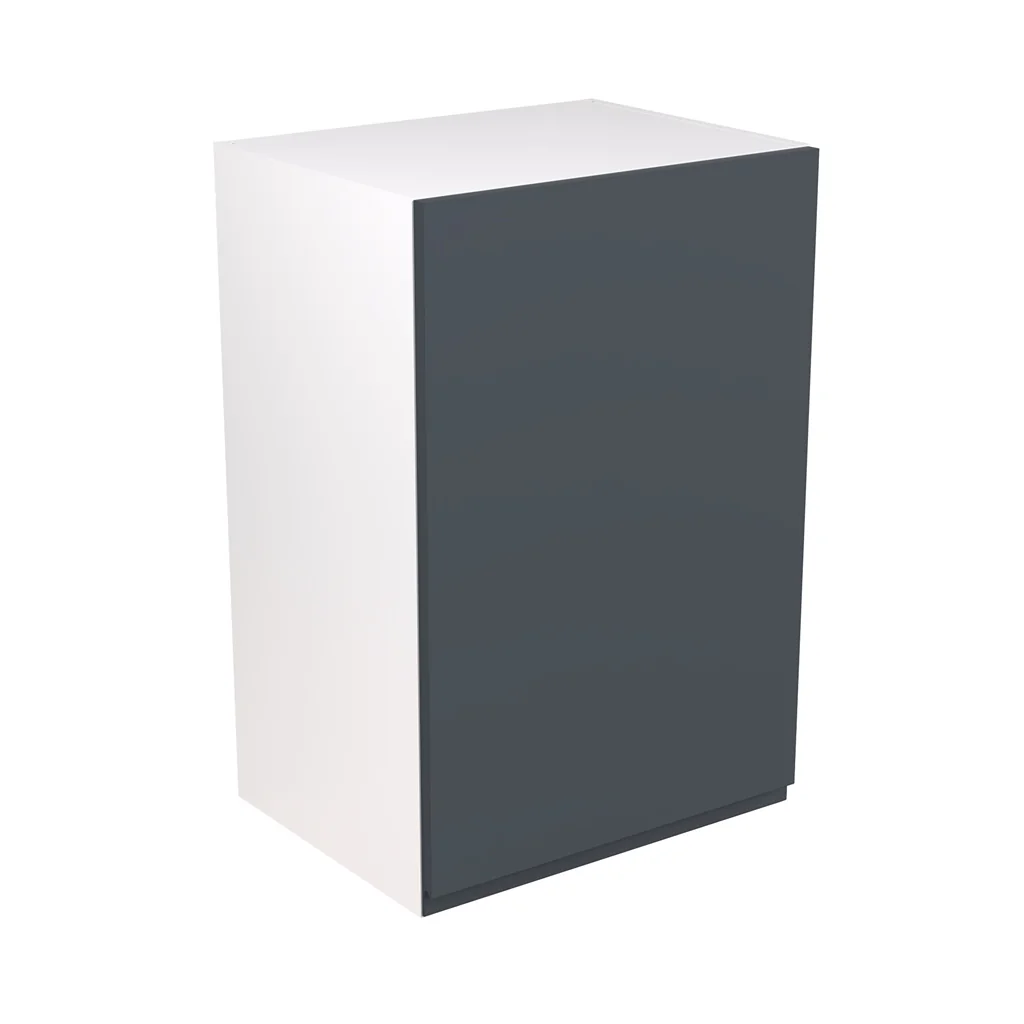 Flatpack 900 Boiler Housing Wall Kitchen Cabinet J-Pull Shaker Ultra Matt Indigo Blue