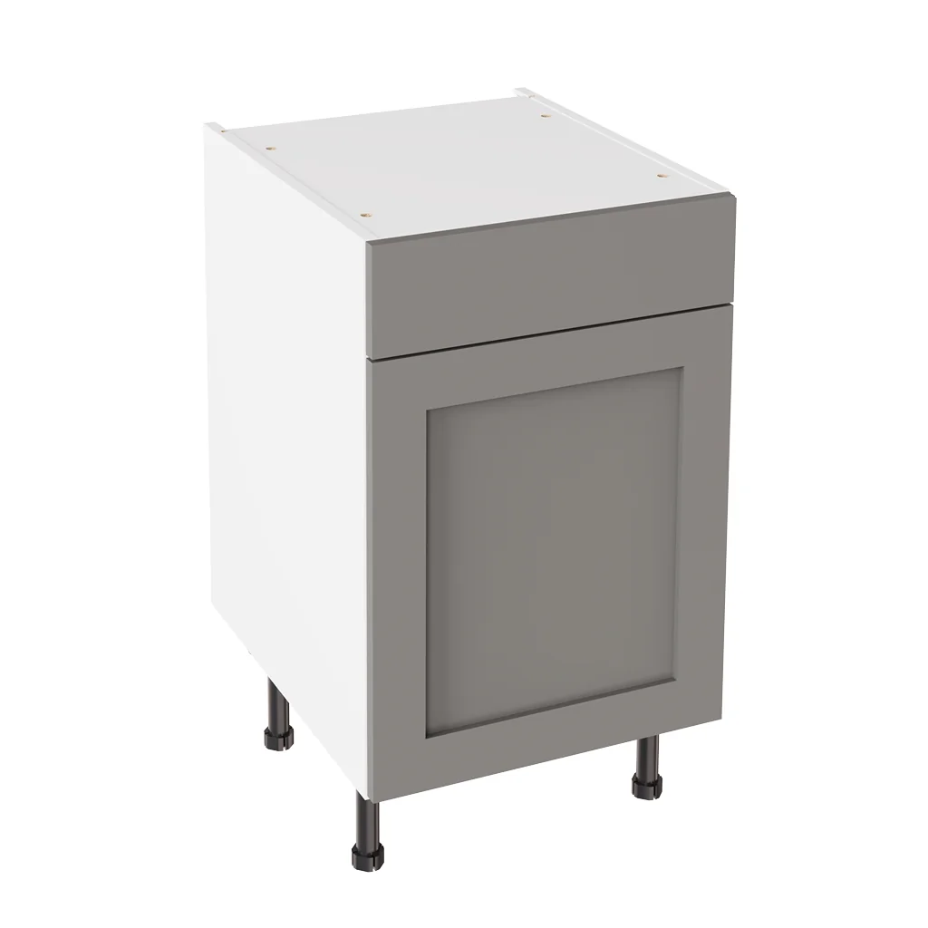 Flatpack 500 Drawerline Base Cabinet Shaker Ultra Matt Dust Grey